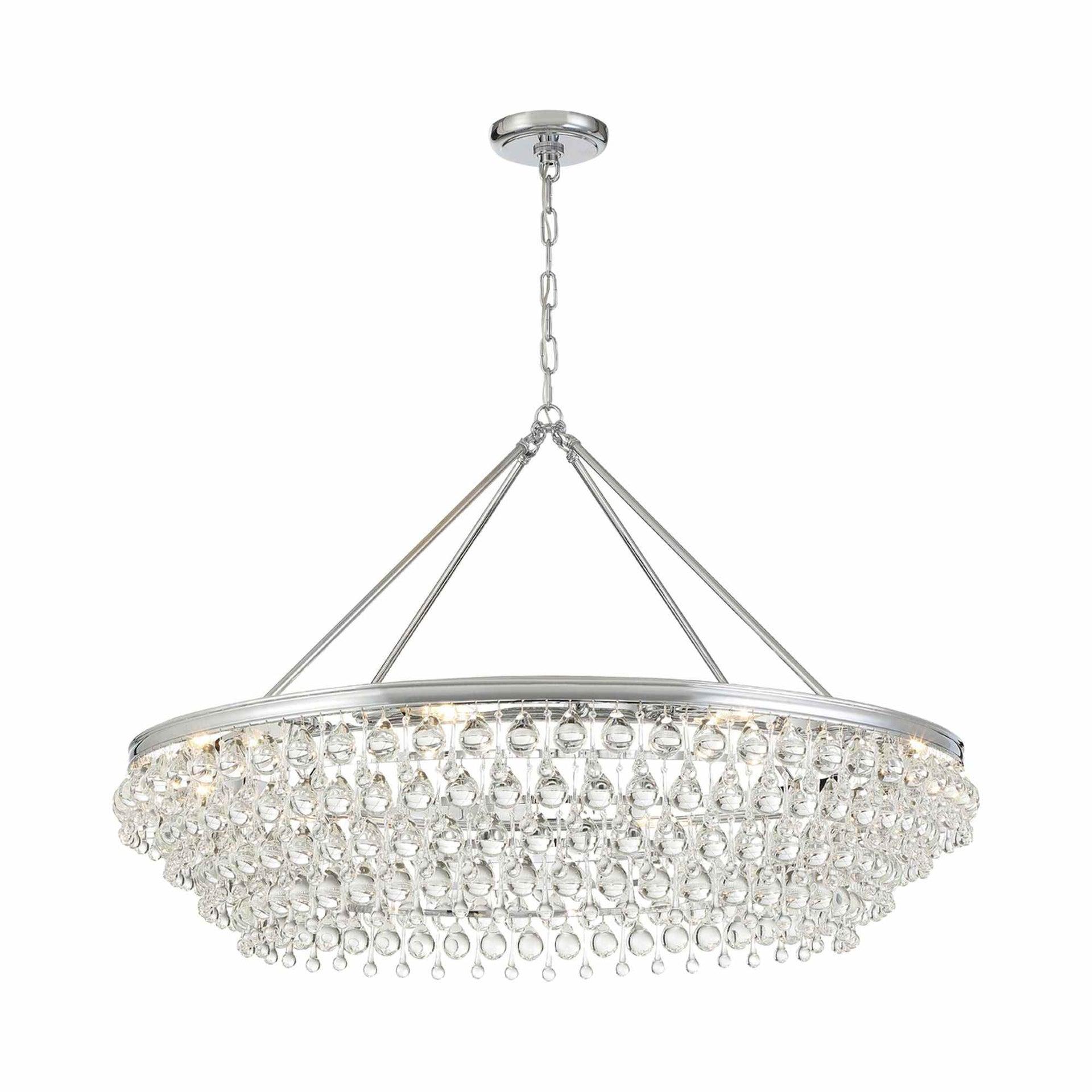 Crystorama Lighting - Eight Light Chandelier - Chandelier - Calypso - Eight