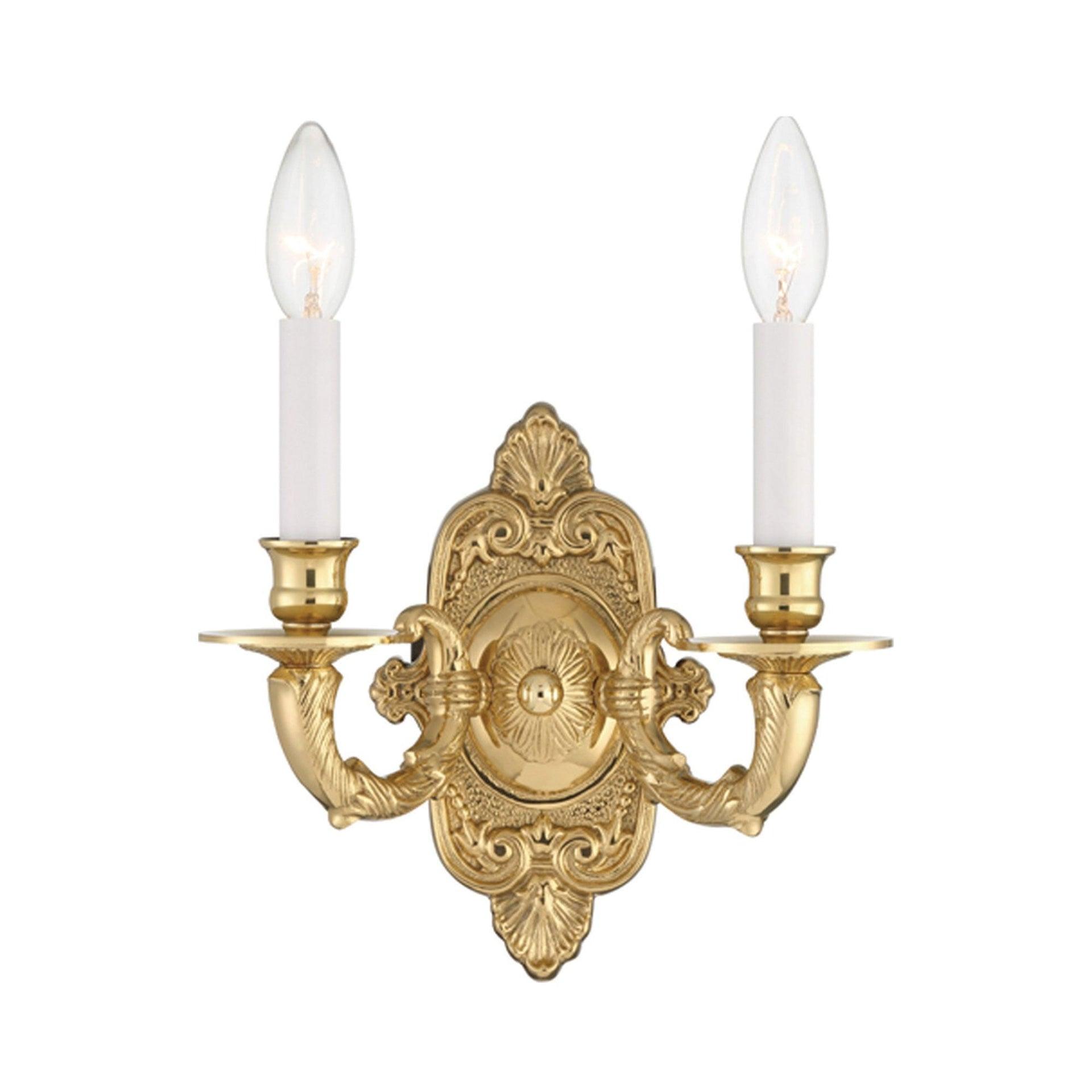Crystorama Lighting - Wall Mount - Arlington - Two Light Wall Sconce In Classic
