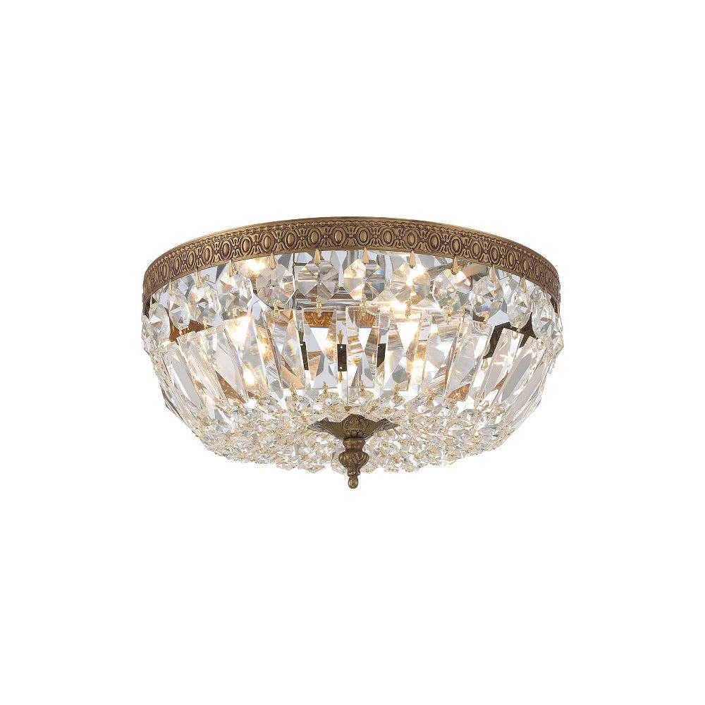 Crystorama Lighting - Three Light Ceiling Mount - Ceiling Mount - Three Light