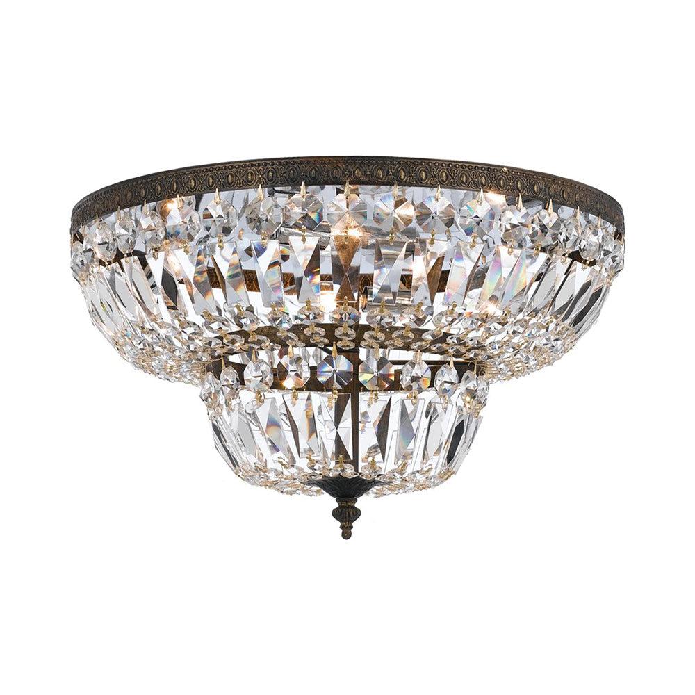 Crystorama Lighting - Six Light Ceiling Mount - Ceiling Mount - 6 Light Flush