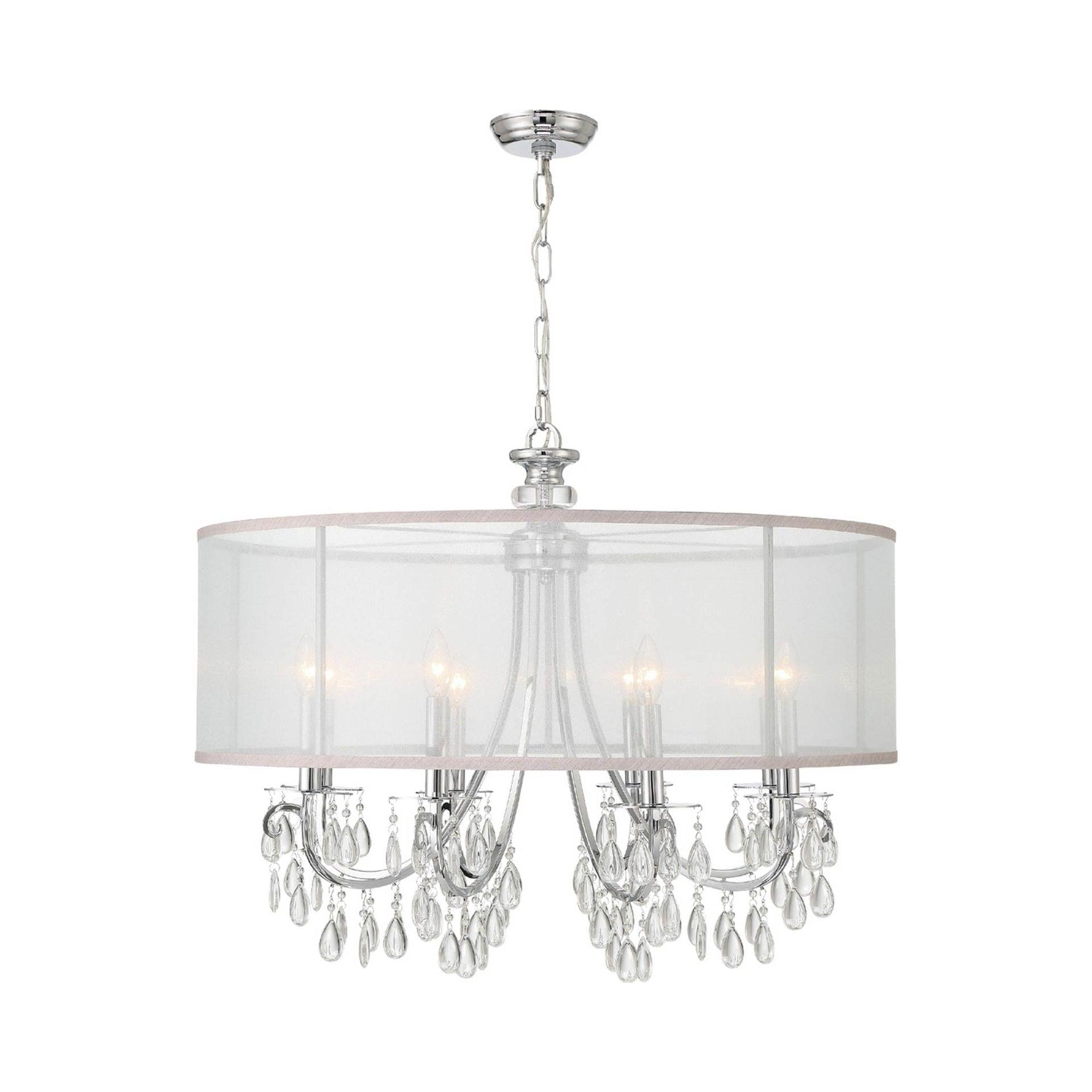 Crystorama Lighting - Eight Light Chandelier - Chandelier - Hampton - Eight