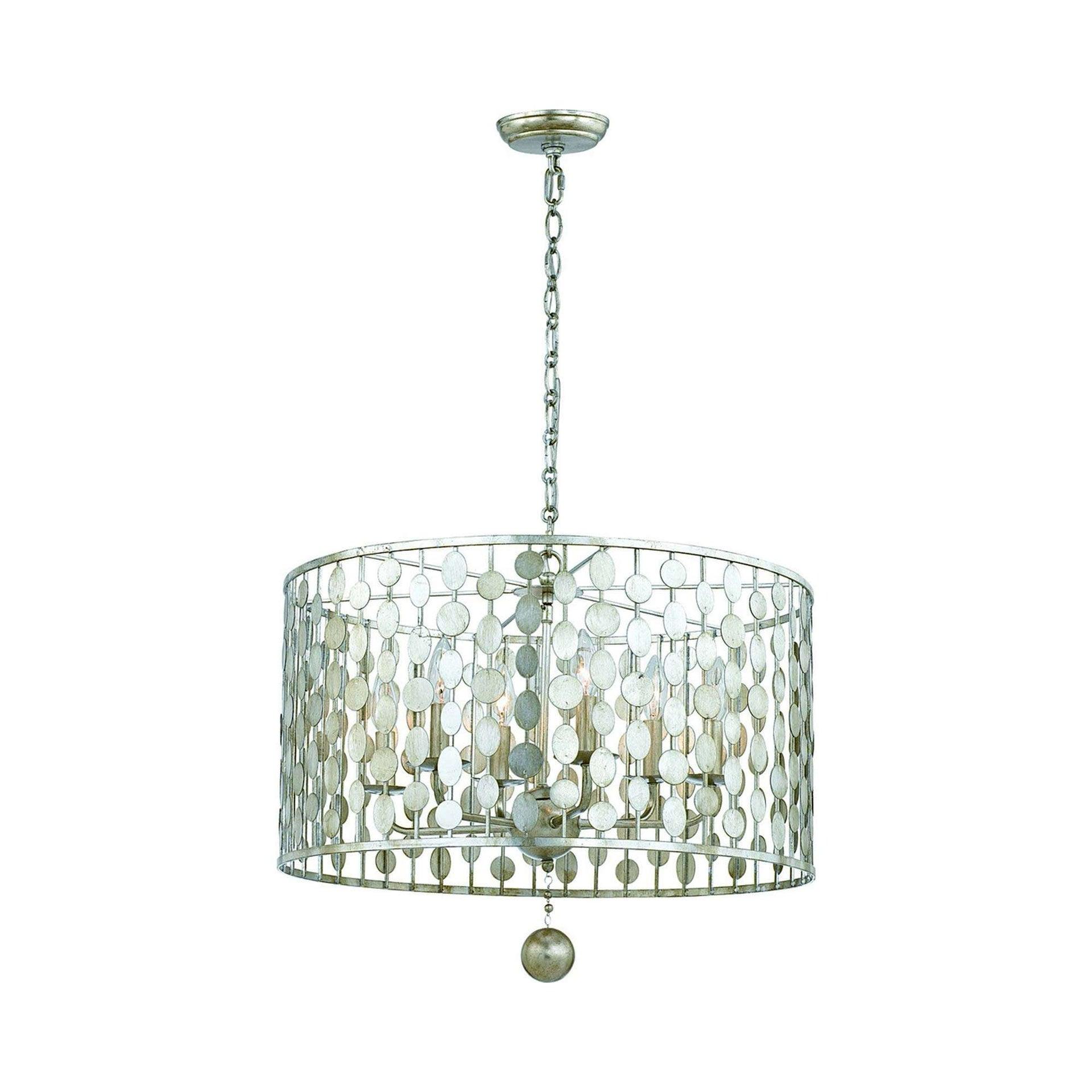 Crystorama Lighting - Six Light Chandelier - Chandelier - Layla - Six Light