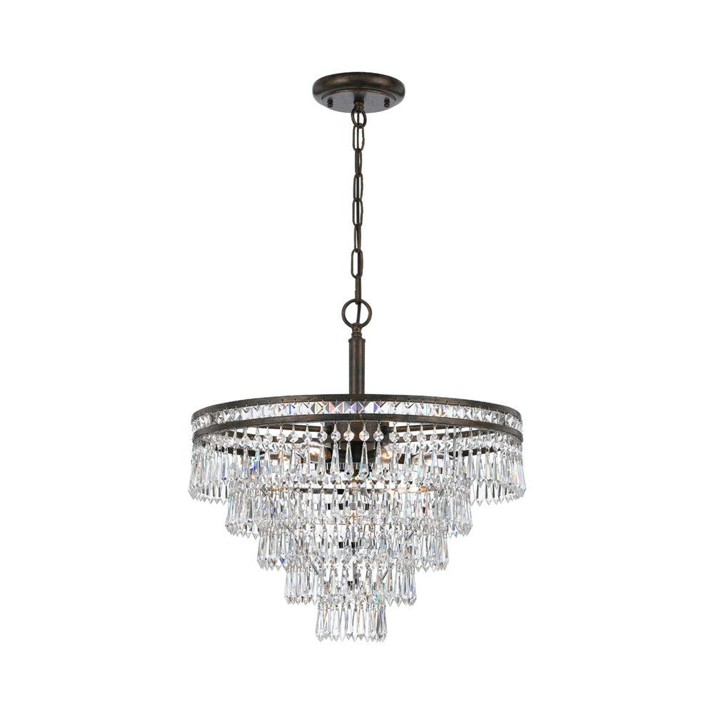 Crystorama Lighting - Seven Light Chandelier - Chandelier - Mercer - Seven Light
