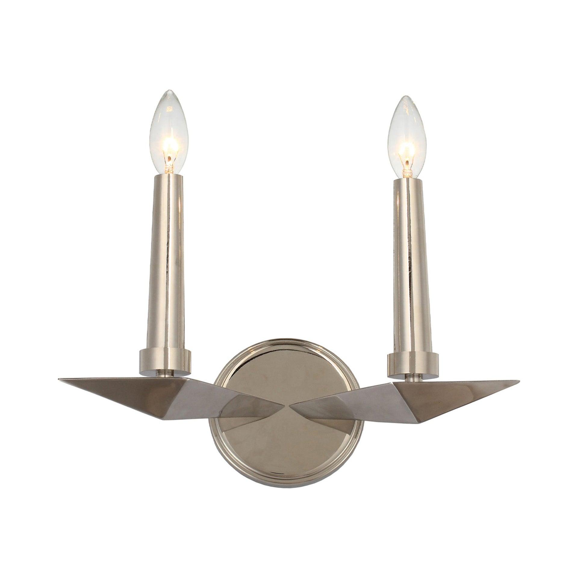 Crystorama Lighting - Two Light Wall Mount - Wall Mount - Palmer - Two Light