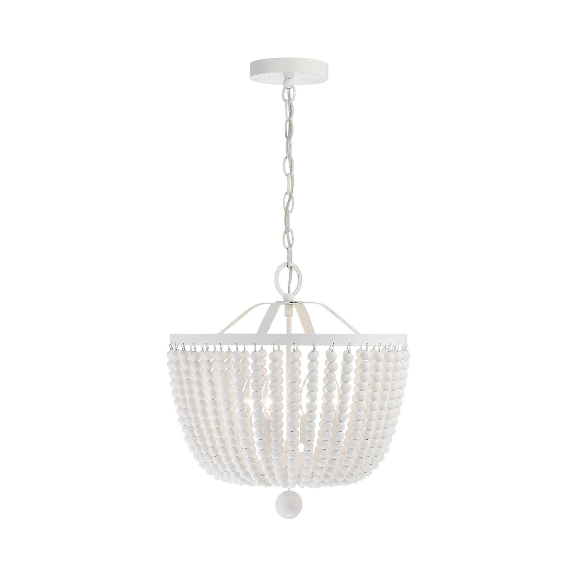 Crystorama Lighting Rylee 4 - Light Pendant in  Matte White