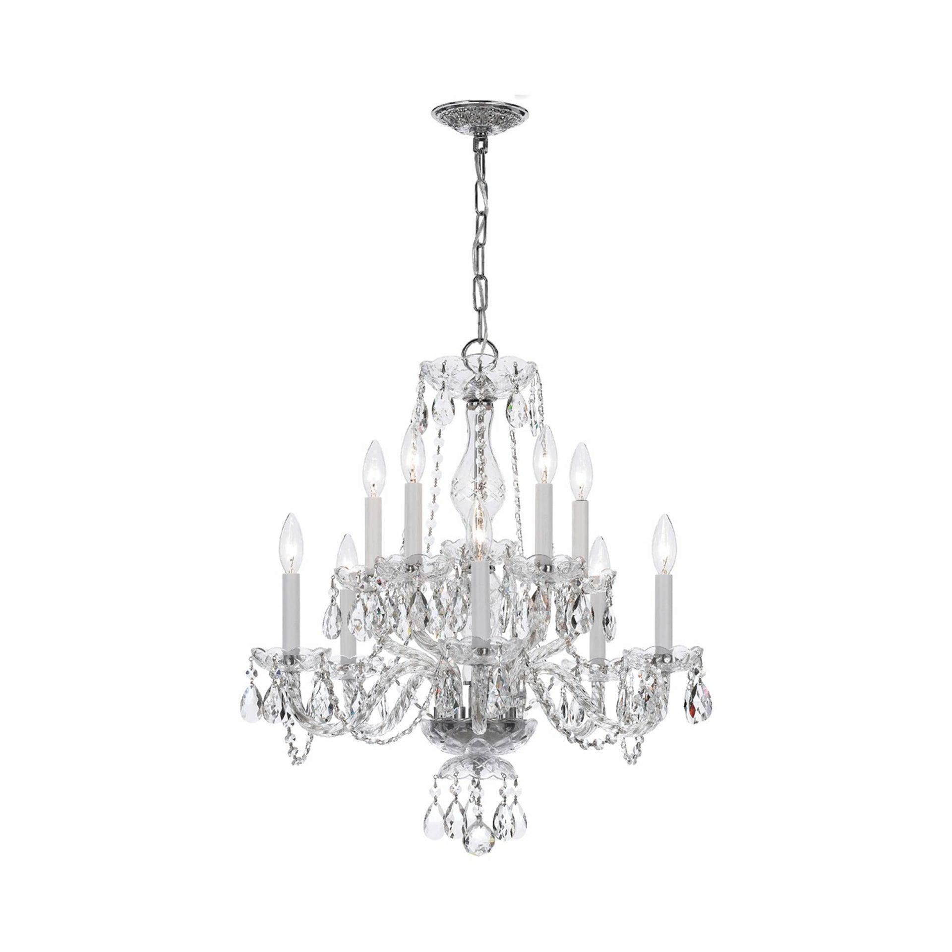 Crystorama Lighting - Ten Light Chandelier - Chandelier - Crystal - Ten Light