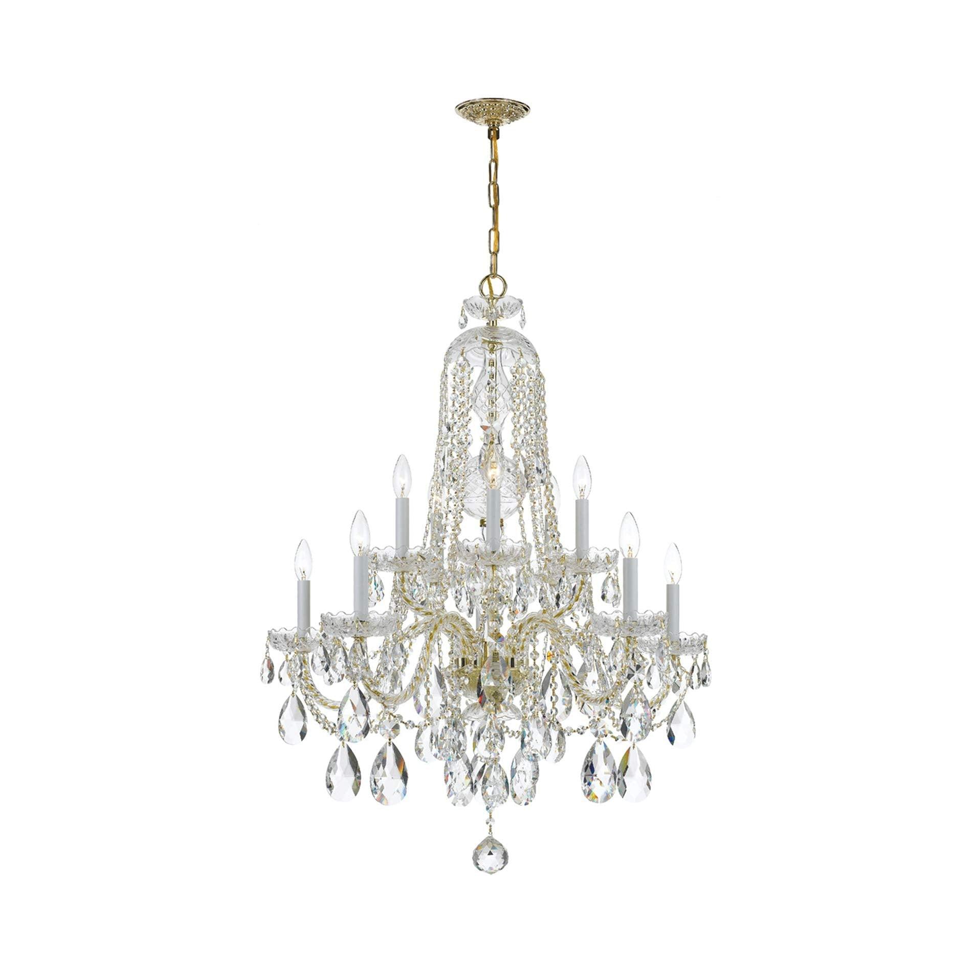 Crystorama Lighting - Ten Light Chandelier - Chandelier - Crystal - Five Light