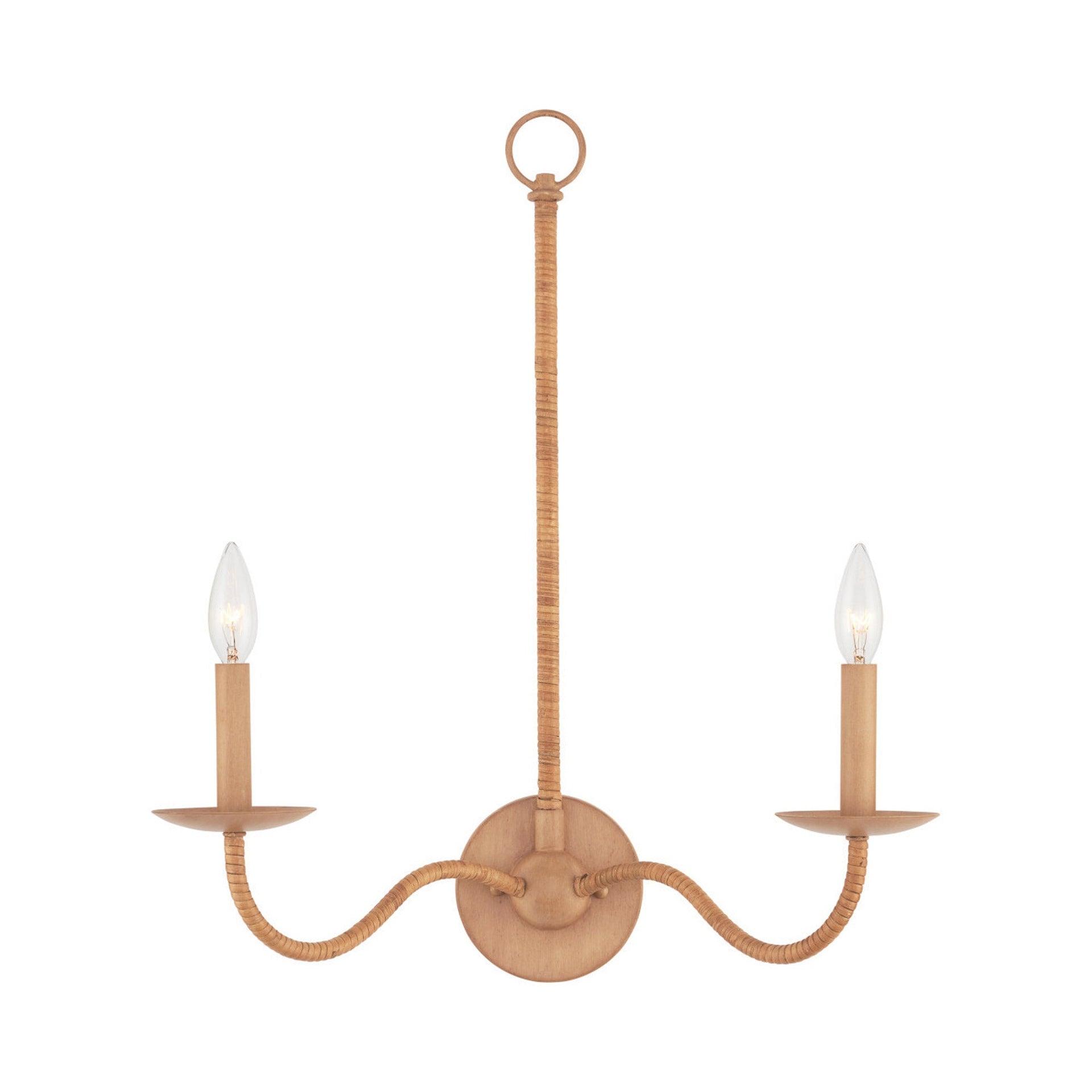 Saxon Double-Light Wall Sconce