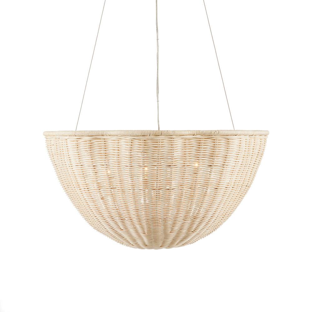 Mosley Pendant Light - Bleached Natural / 26" Dia