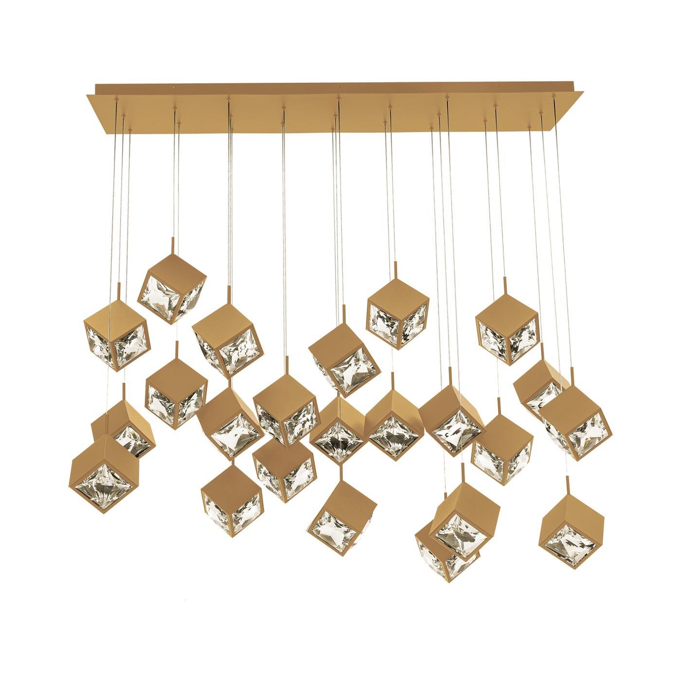 Ice Cube 23 - Light Linear Pendant