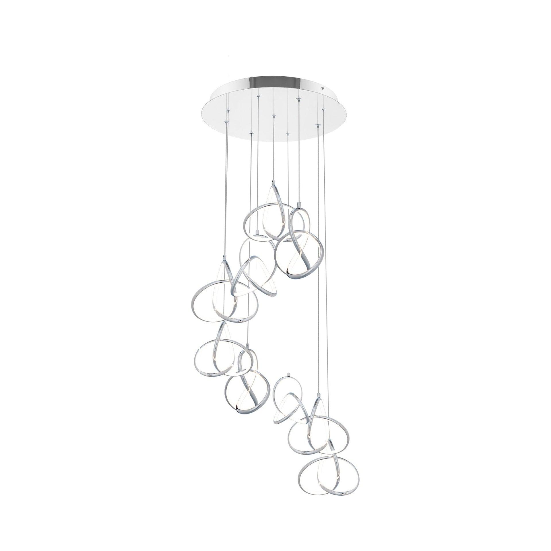 dweLED Vornado Round 9 - LED Light Pendant