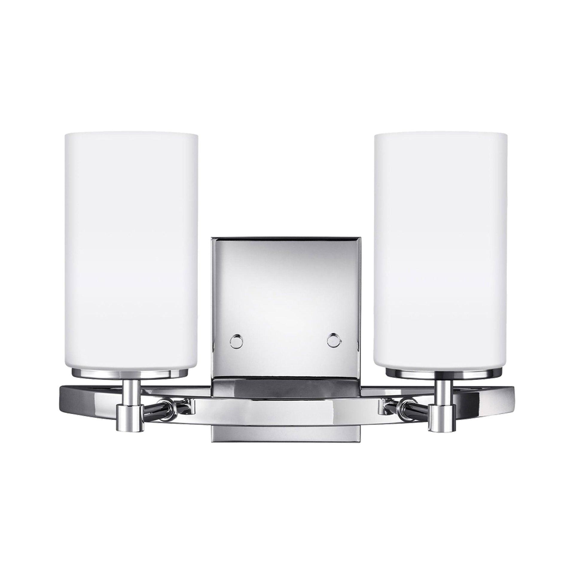 Sea Gull Lighting 4424602-05 Alturas Wall/Bath Vanity Style Fixture, Two - Light, Chrome