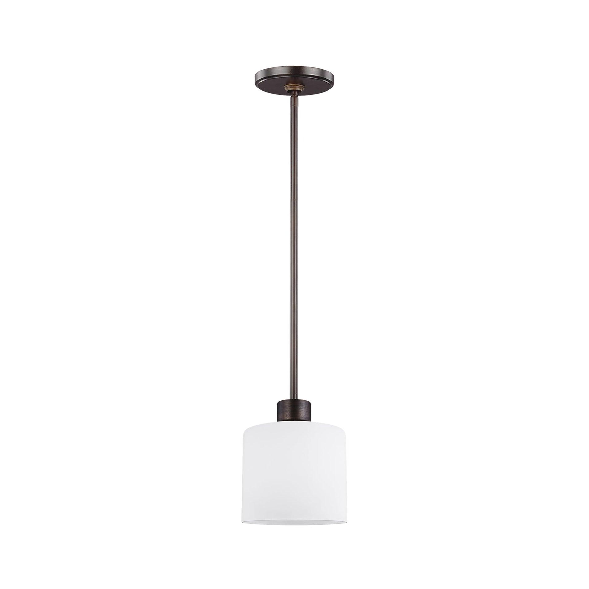 Canfield 1-Light Burnt Sienna Mini Pendant