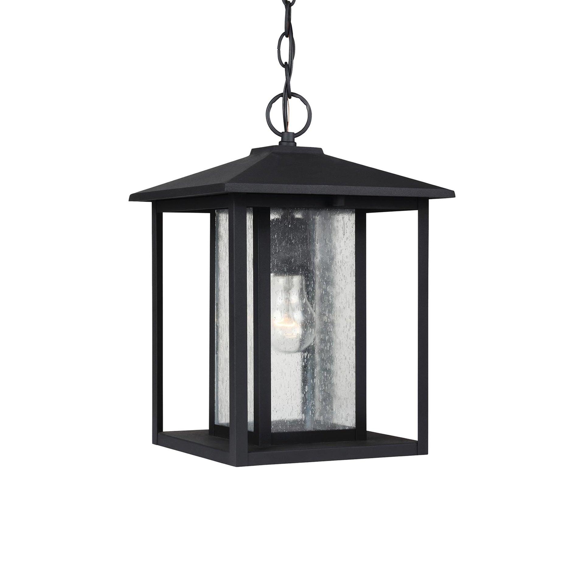Vermont Seeded Outdoor Metal Hanging Lantern