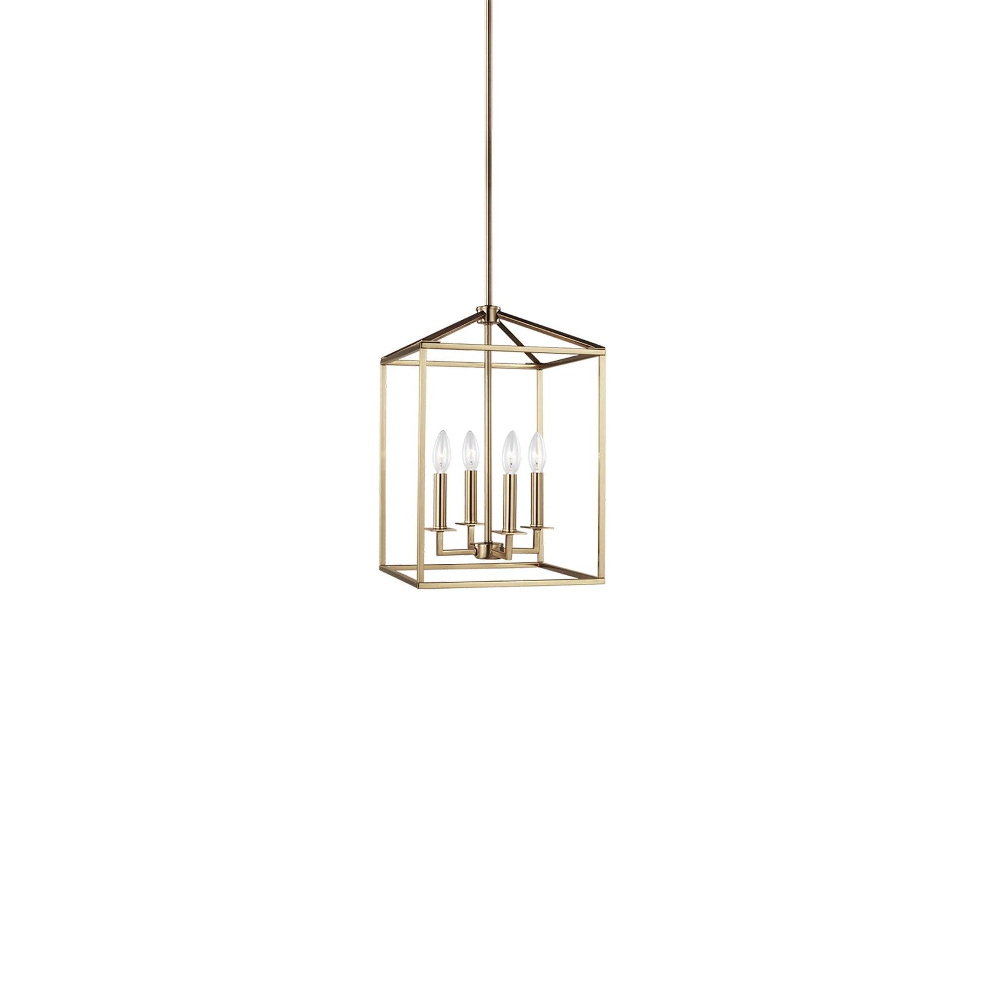 Lucius Pendant Light - Brass / 12.25"W
