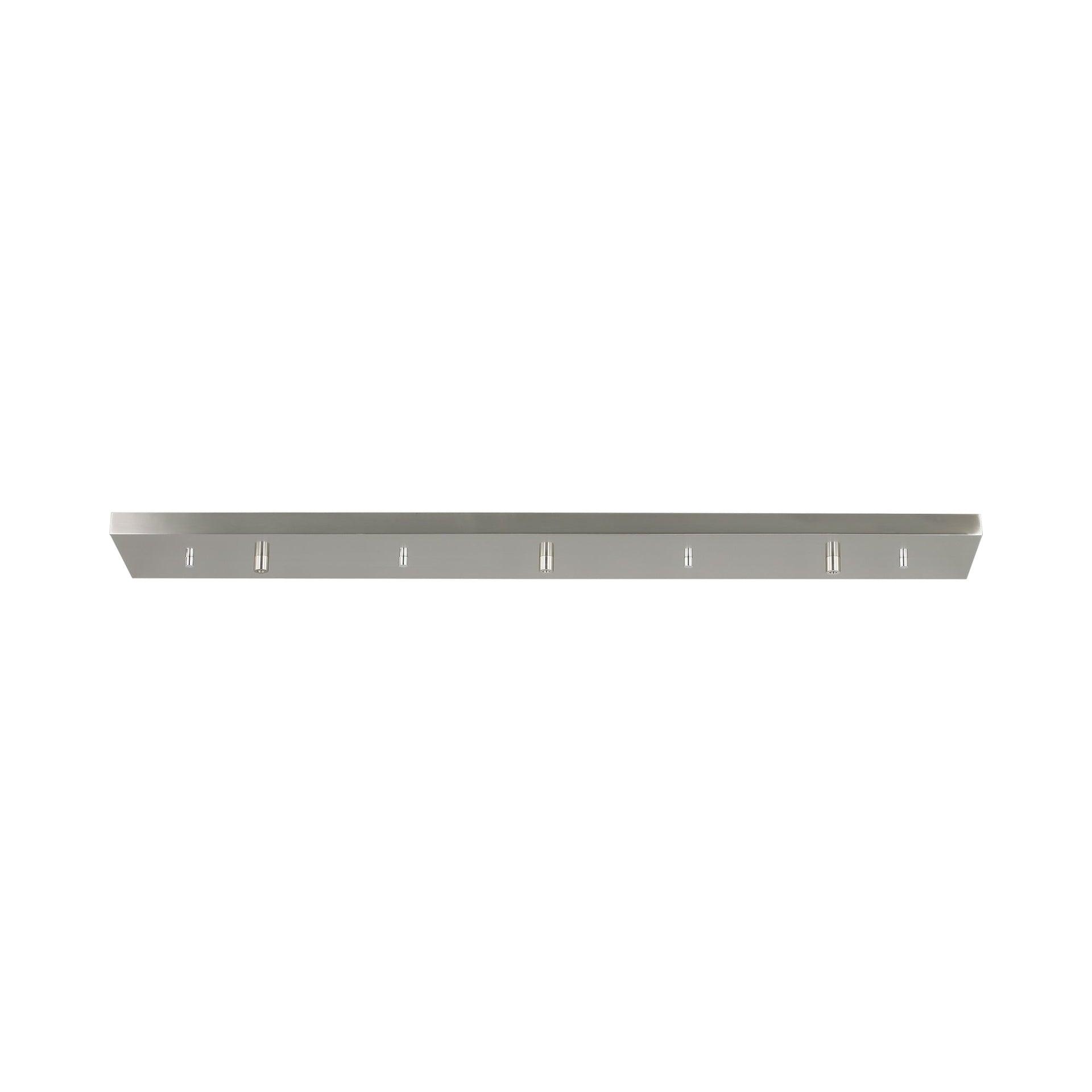 Generation Lighting 7449603-962 Accessory - 36 Inch 3 Port Linear Canopy, Brushed Nickel Finish