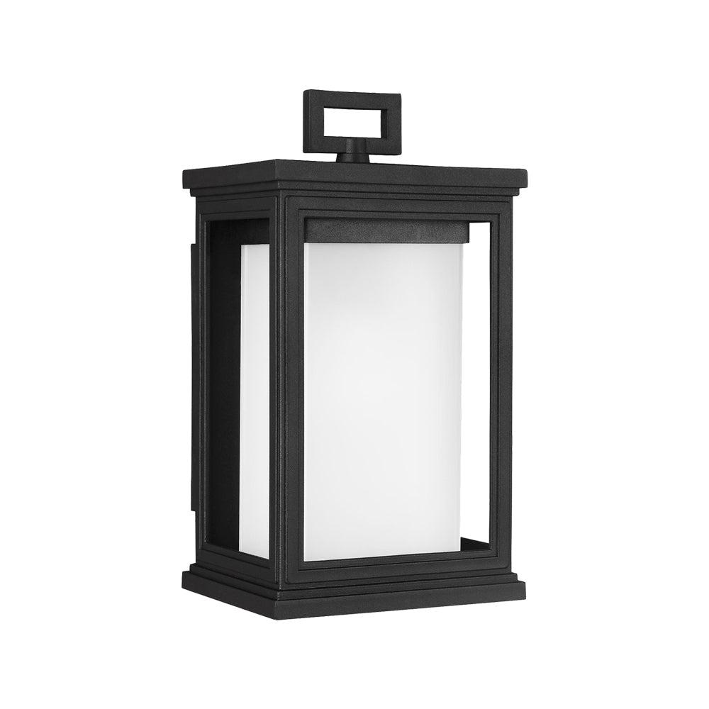 Generation Lighting Roscoe 11 1/2"H Black Outdoor Wall Light