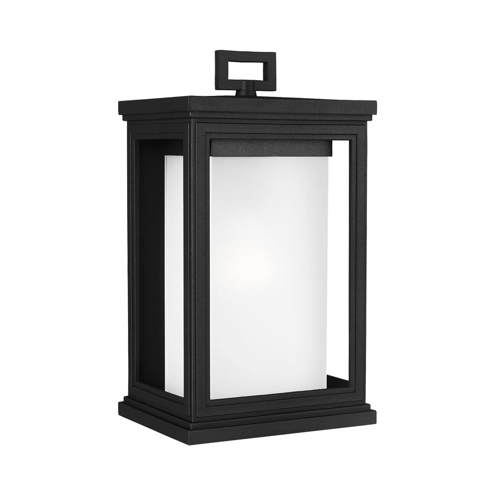 Generation Lighting Roscoe 13 1/2" High Black Outdoor Wall Light