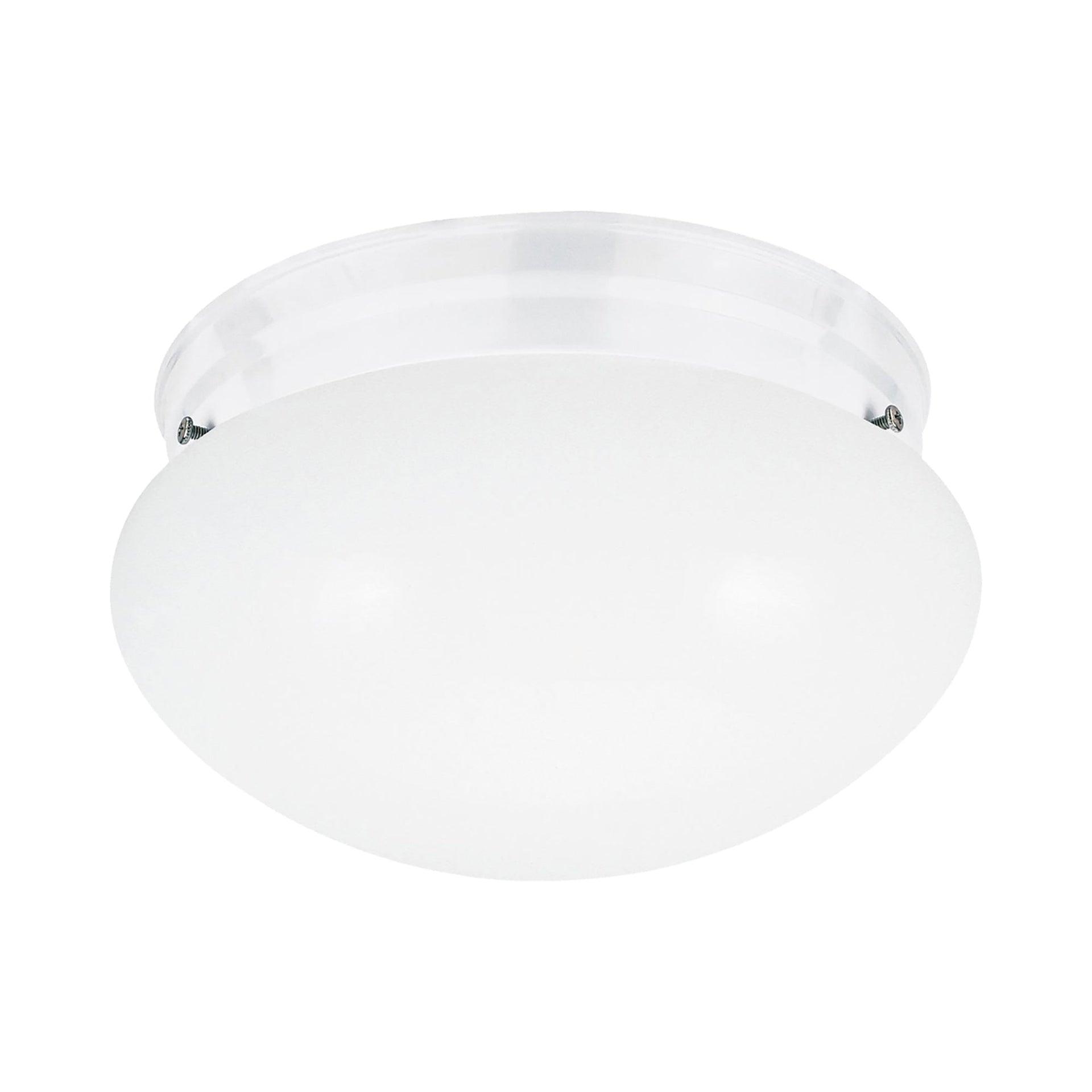 Webster 2-Light White Flush Mount