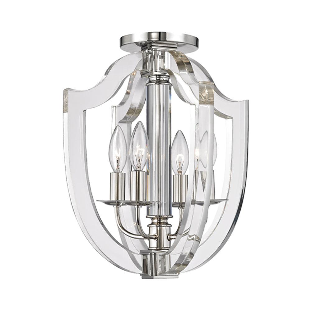 Arietta Acrylic Semi Flush Mount