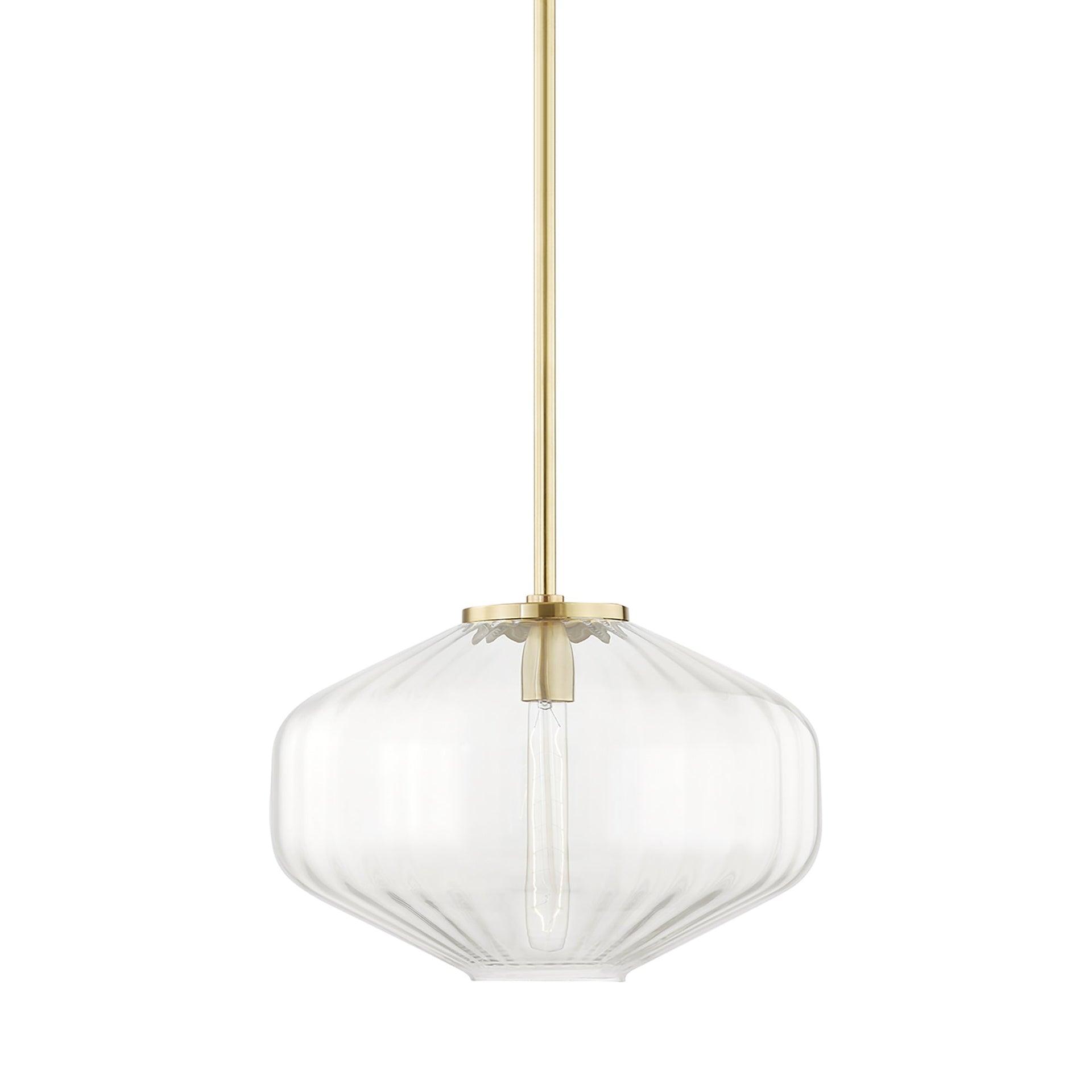 Marion Pendant Light - Antique Brass