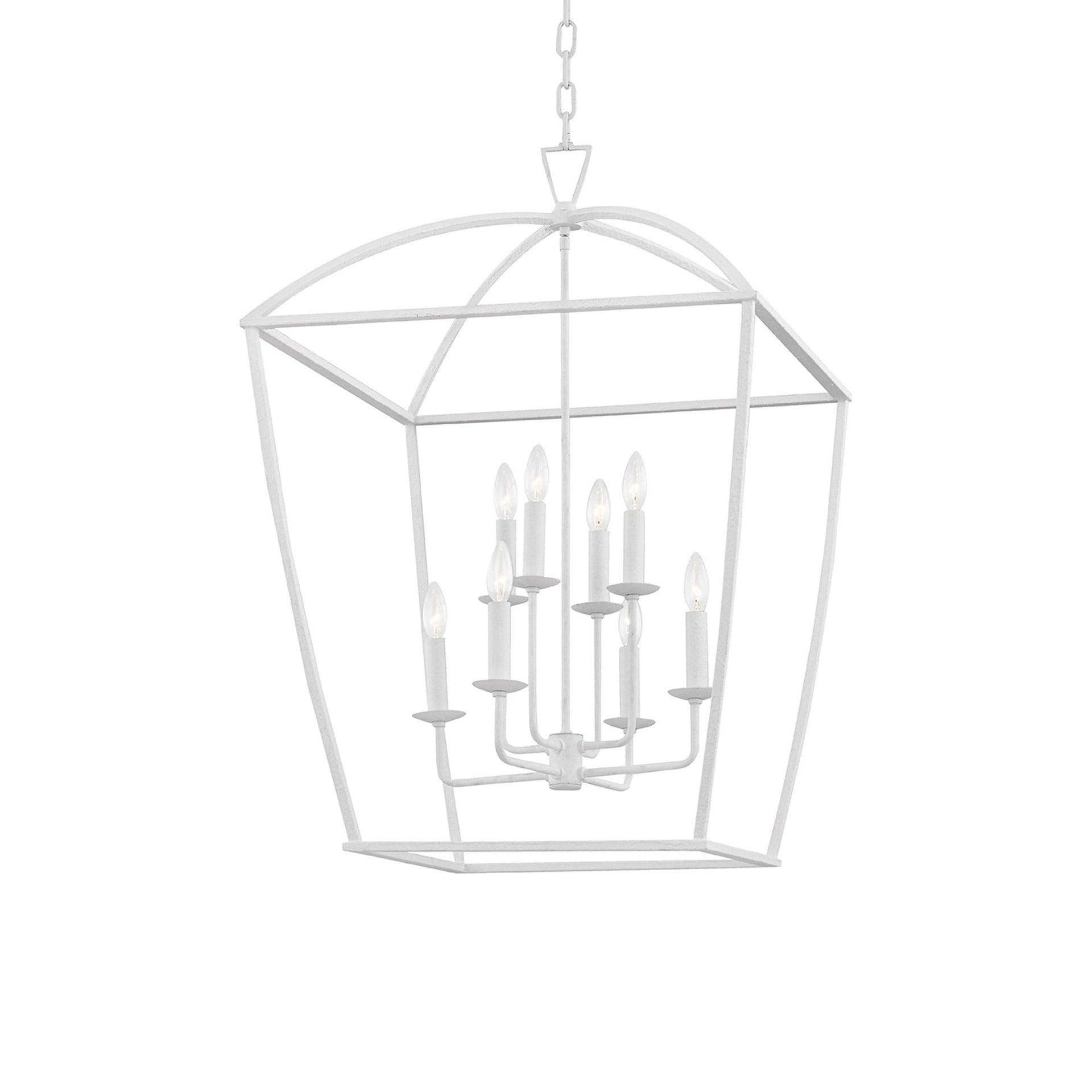 Bryant 8 - Light Dimmable Lantern Square / Rectangle Chandelier