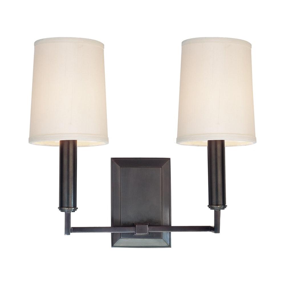 Charlie Double Sconce - Dark Bronze
