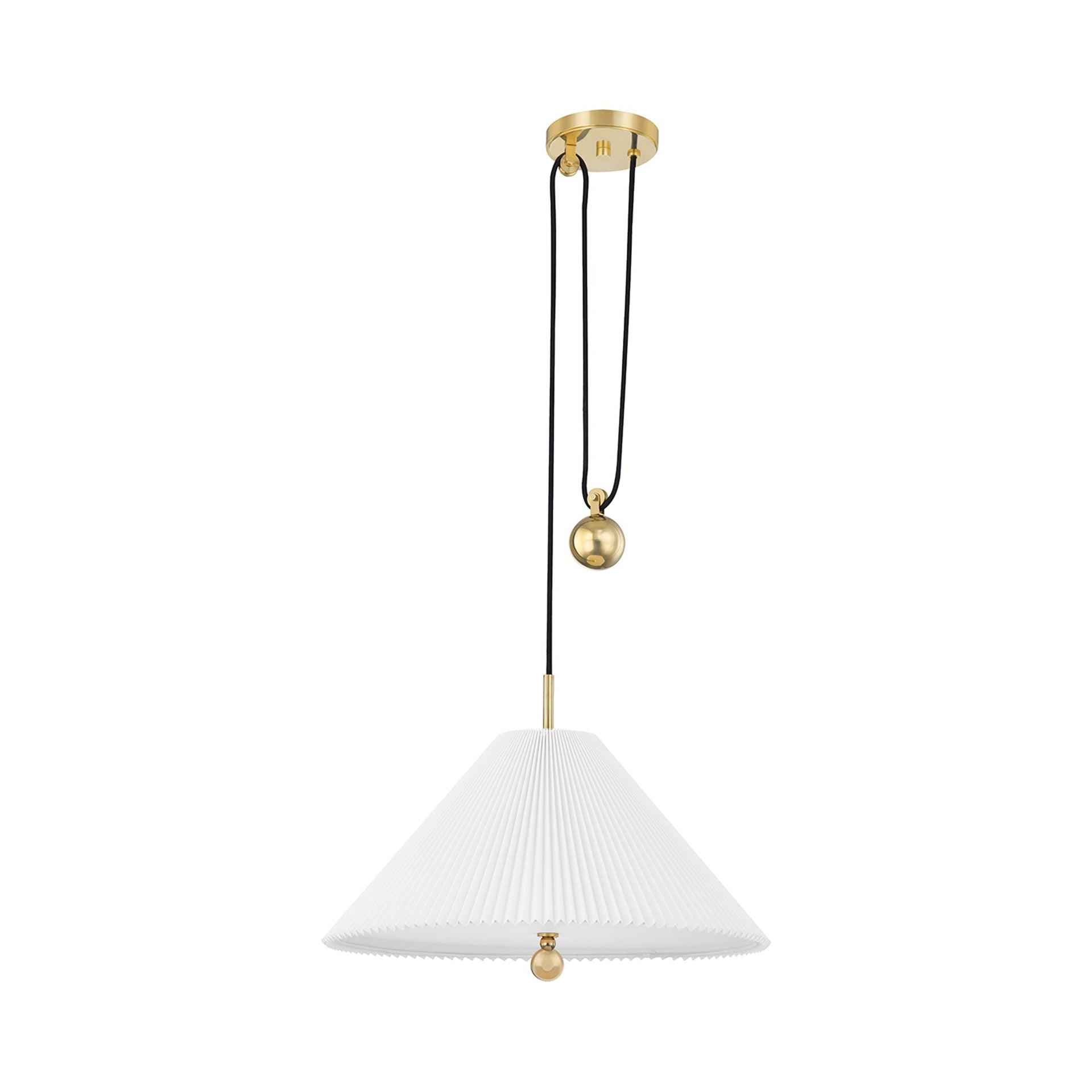 Elyna Pendant Light - Antique Brass