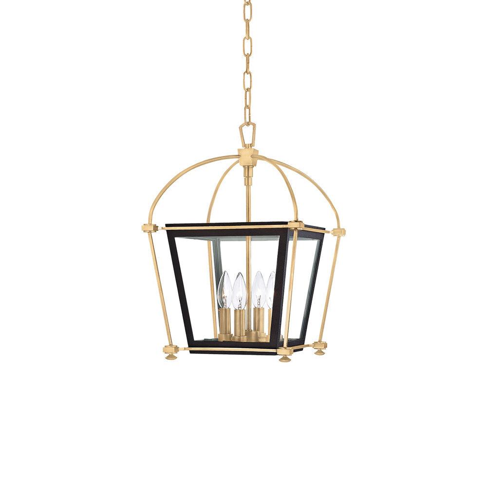 Hollis 4 - Light Dimmable Lantern Geometric Chandelier