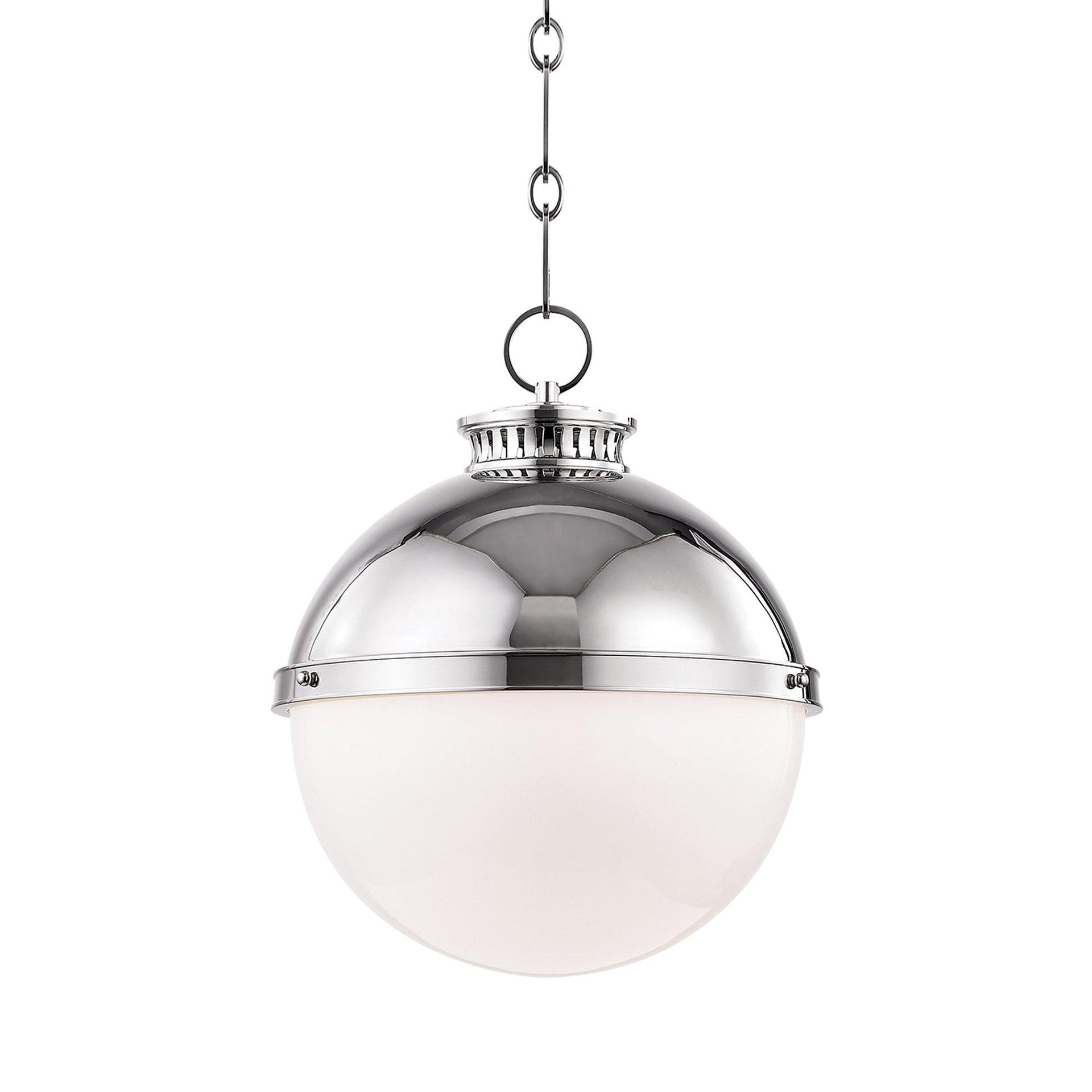 Manila Single Light Glass Dimmable Pendant
