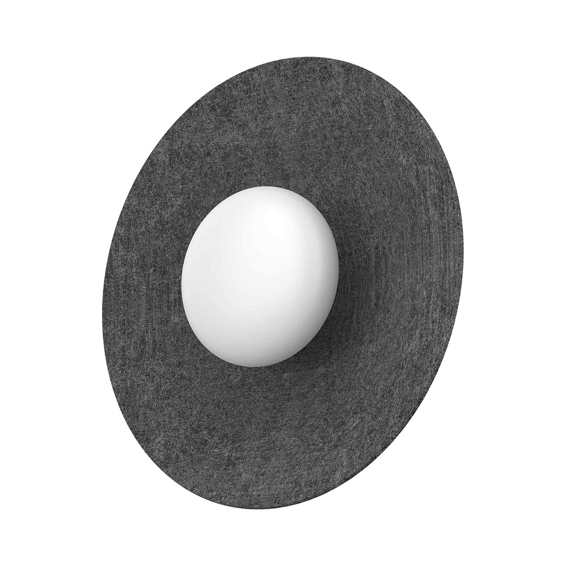Cruz Glass LED Semi Flush Mount