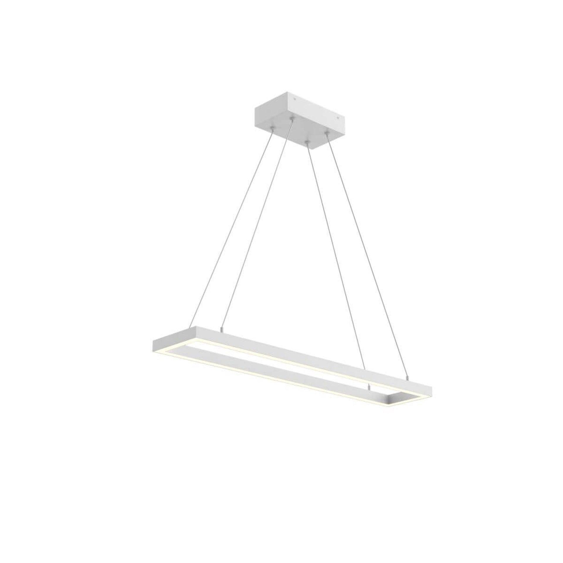 Kuzco Lighting Piazza Dimmable LED Square / Rectangle Chandelier