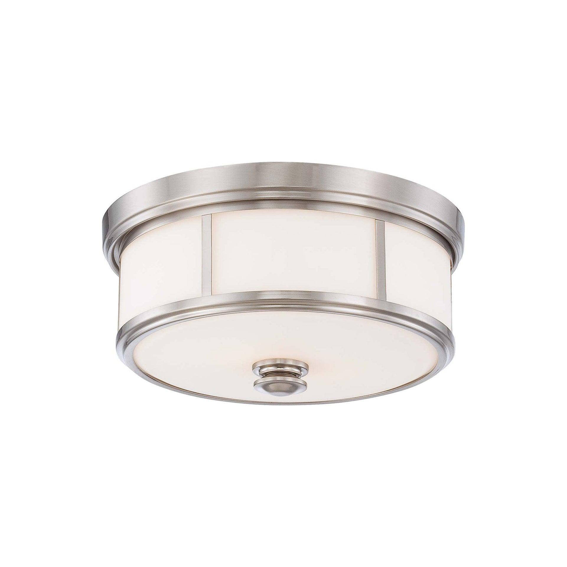 Minka Lavery - 3 Light Flush Mount in Traditional Style - 7 inches tall by 16
