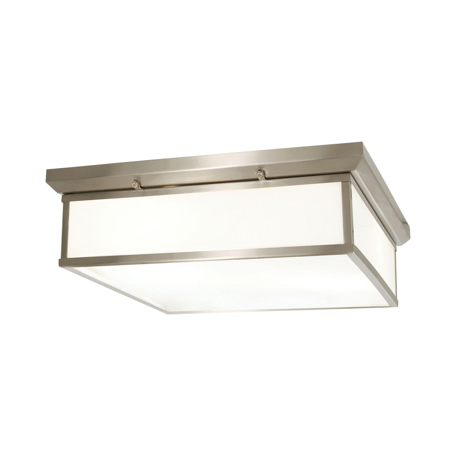 Minka Lavery - 30W 1 LED Square Flush Mount in Transitional Style - 6.25 inches