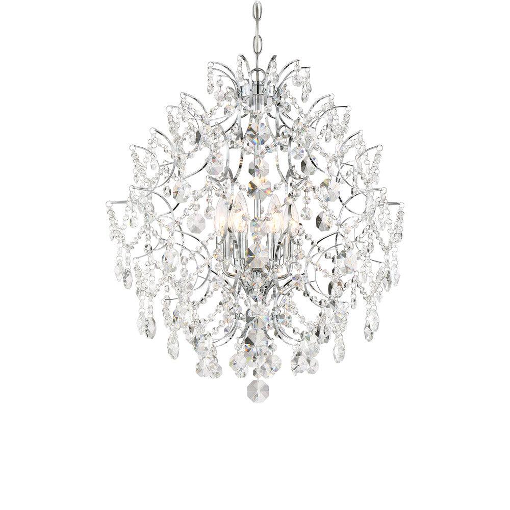 Minka Lavery Isabella's Crown 6 - Light Dimmable Globe Chandelier