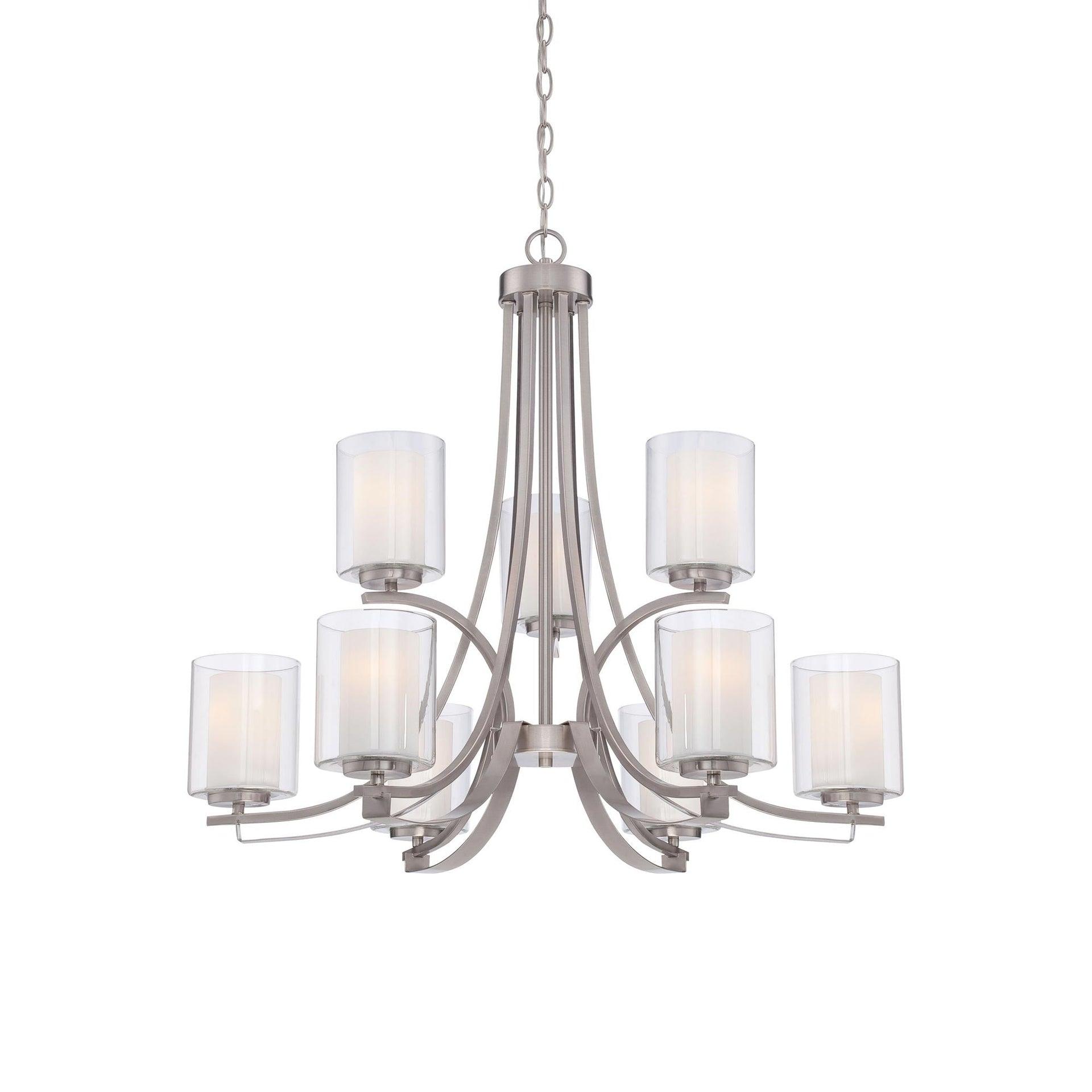 Minka Lavery - Parsons Studio - Chandelier 9 Light in Transitional Style - 28.5