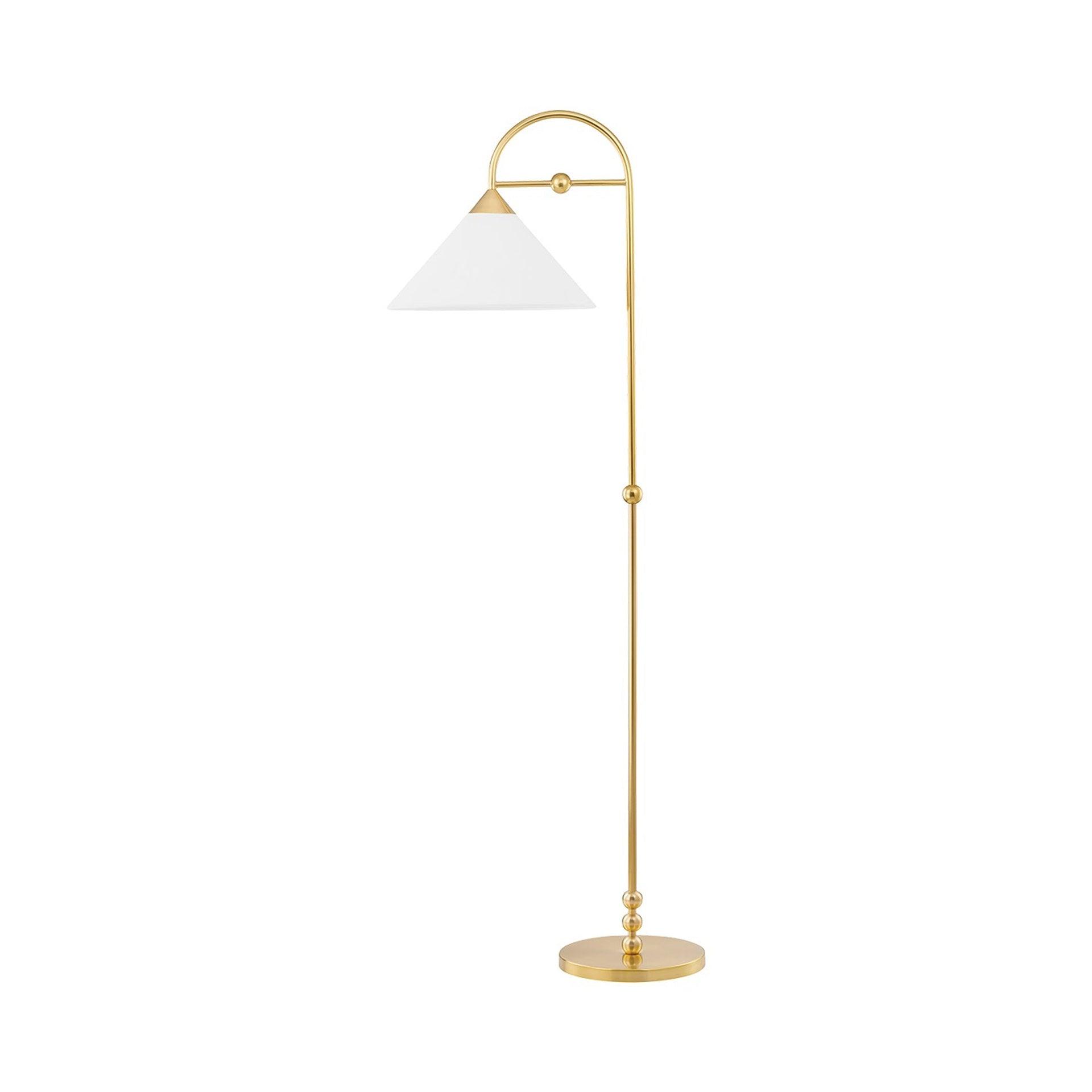 Talise Floor Lamp - Brass