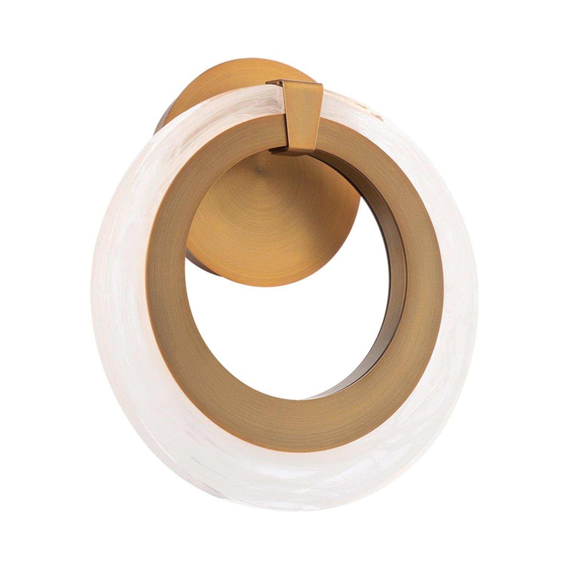 Serenity Aluminum LED Armed Sconce