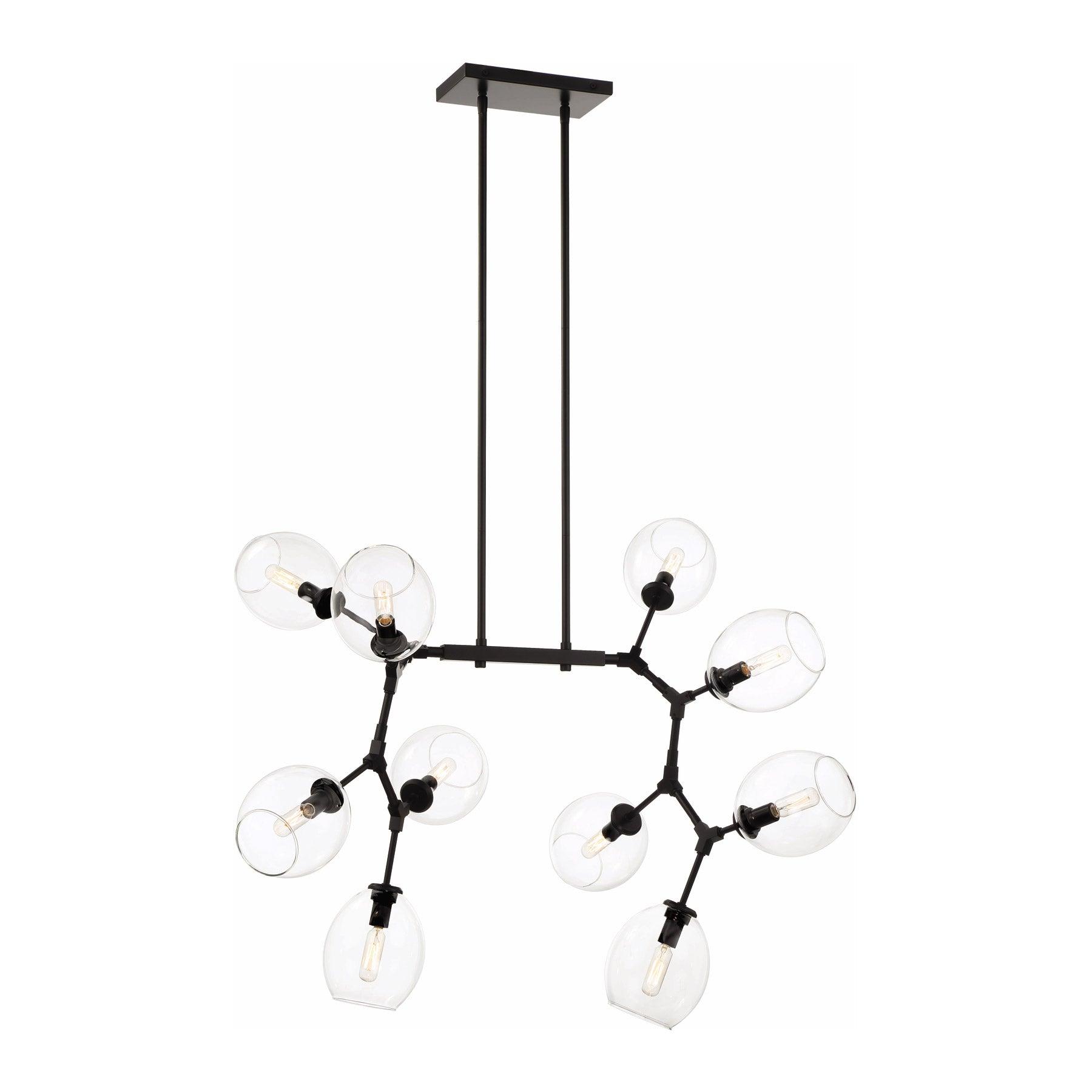 George Kovacs Lighting Nexpo 1 - Light Chandelier in  Matte Black