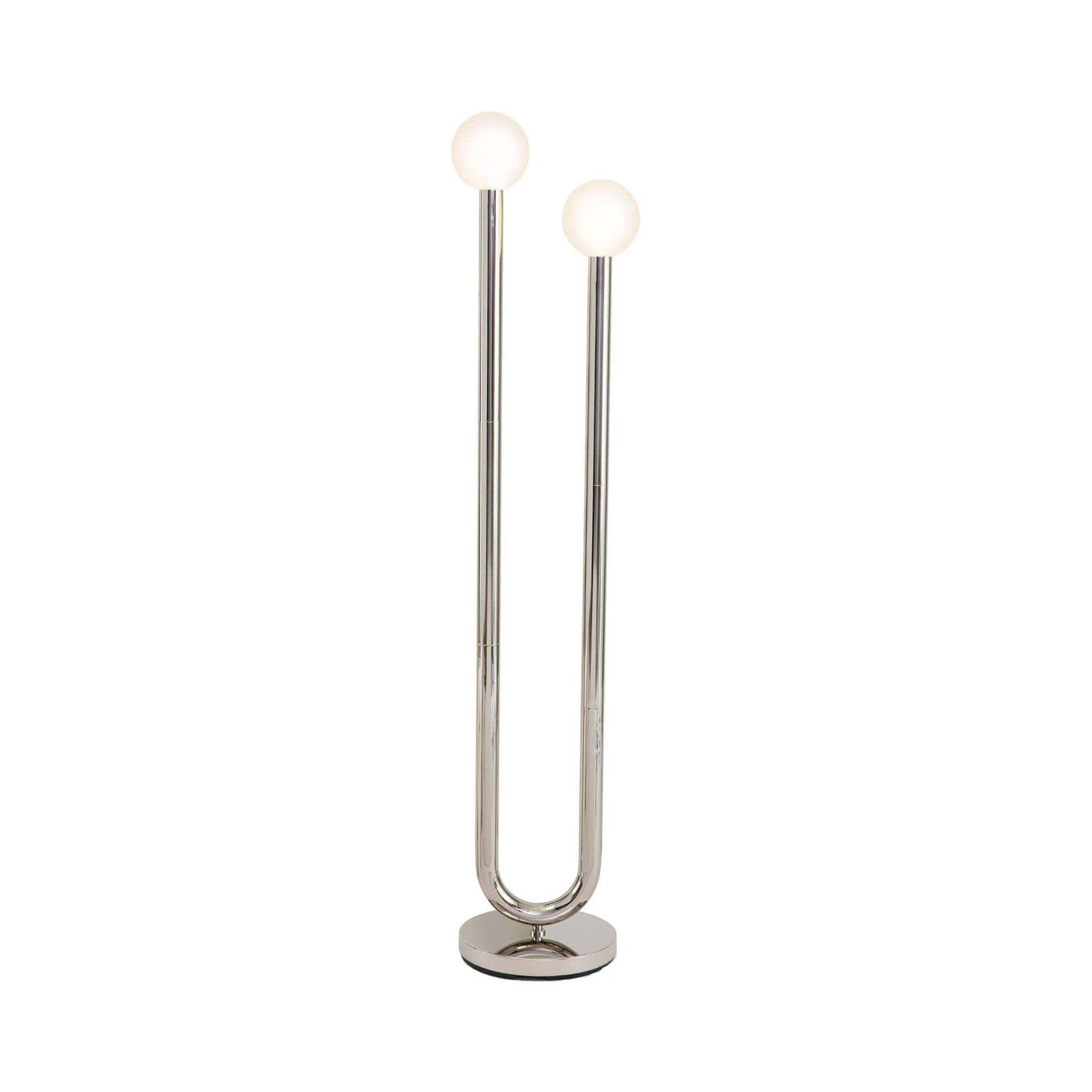 Happy Floor Lamp by Regina Andrew - Polished Nickel