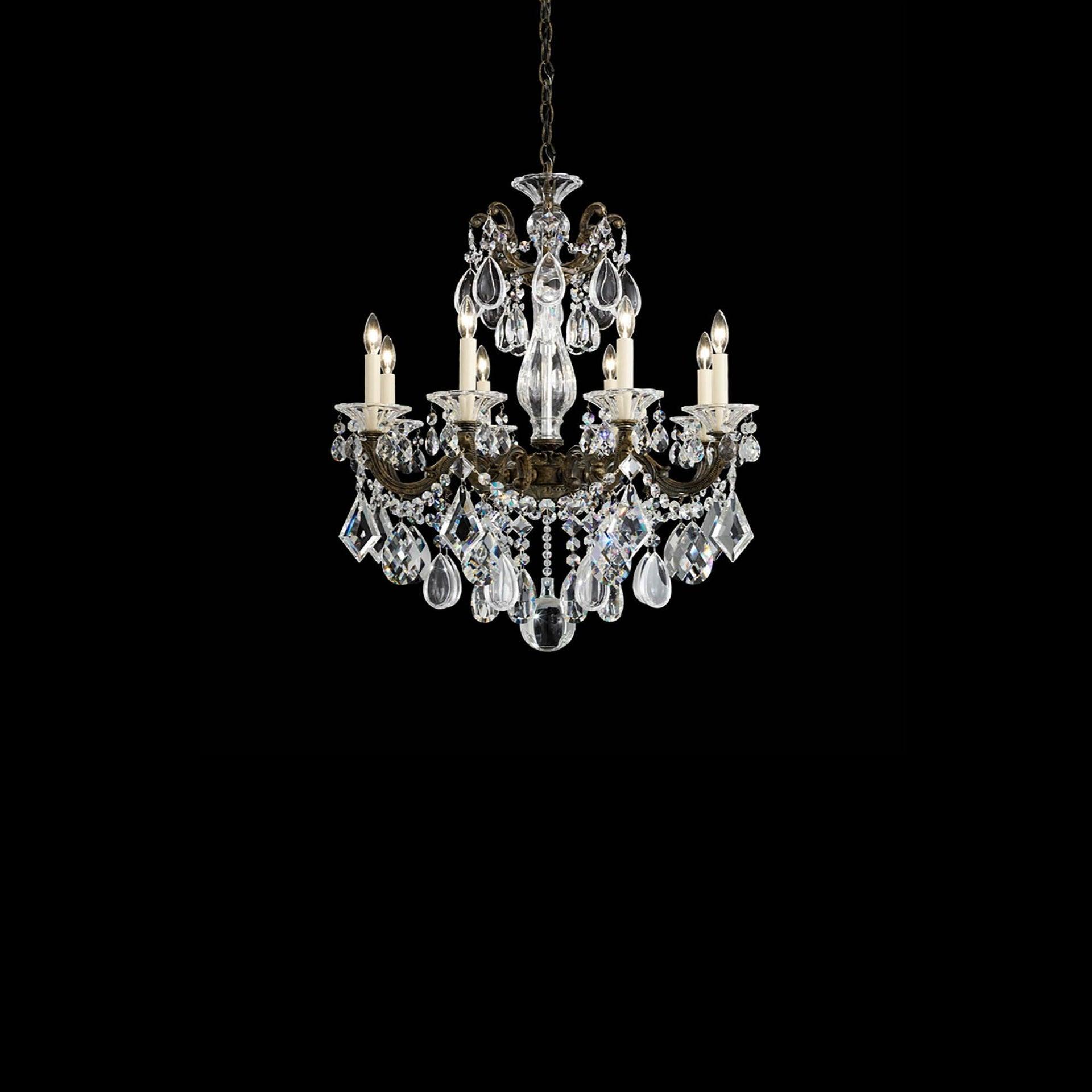 La Scala 8 - Light Glass Classic / Traditional Chandelier