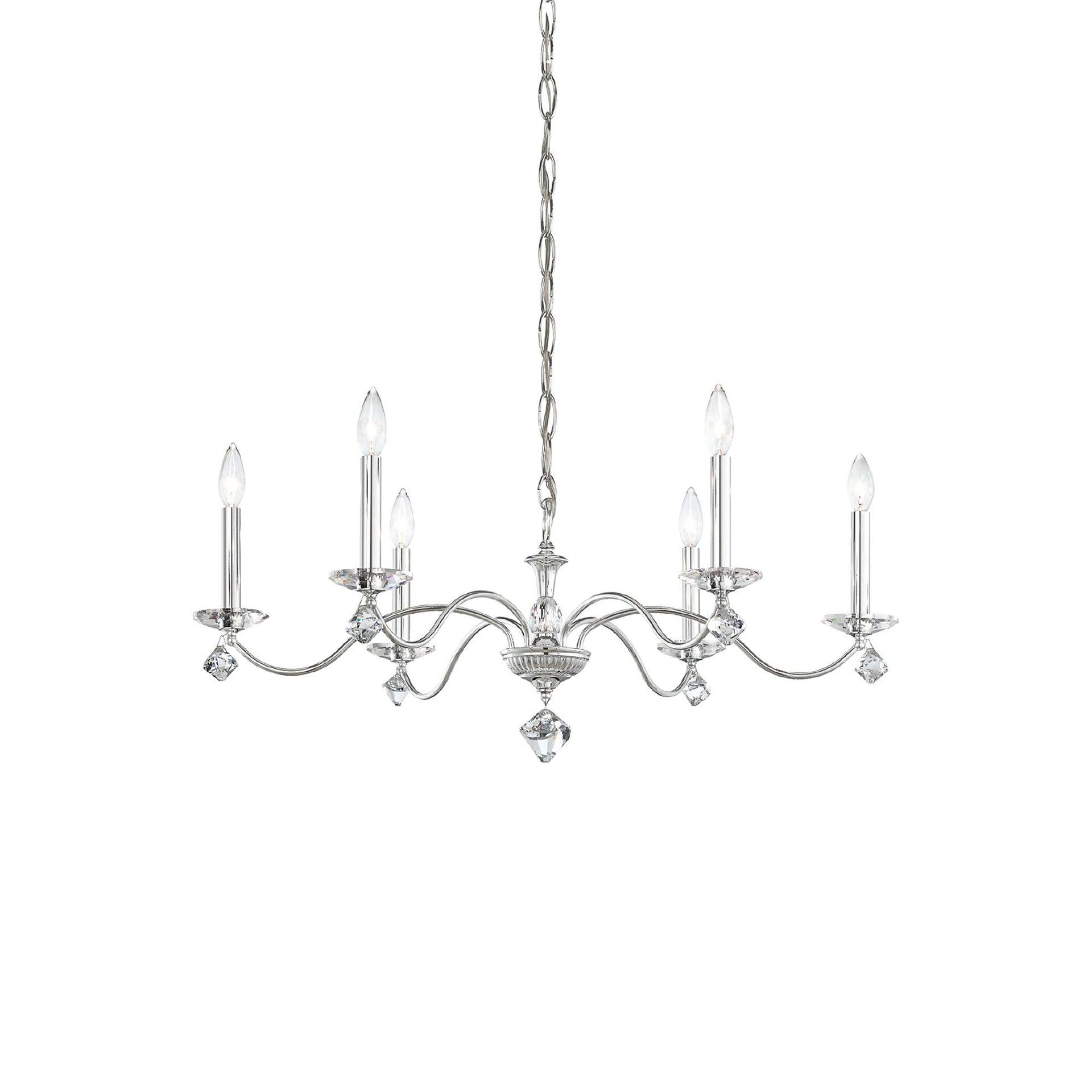 Modique 6 - Light Dimmable Classic / Traditional Chandelier