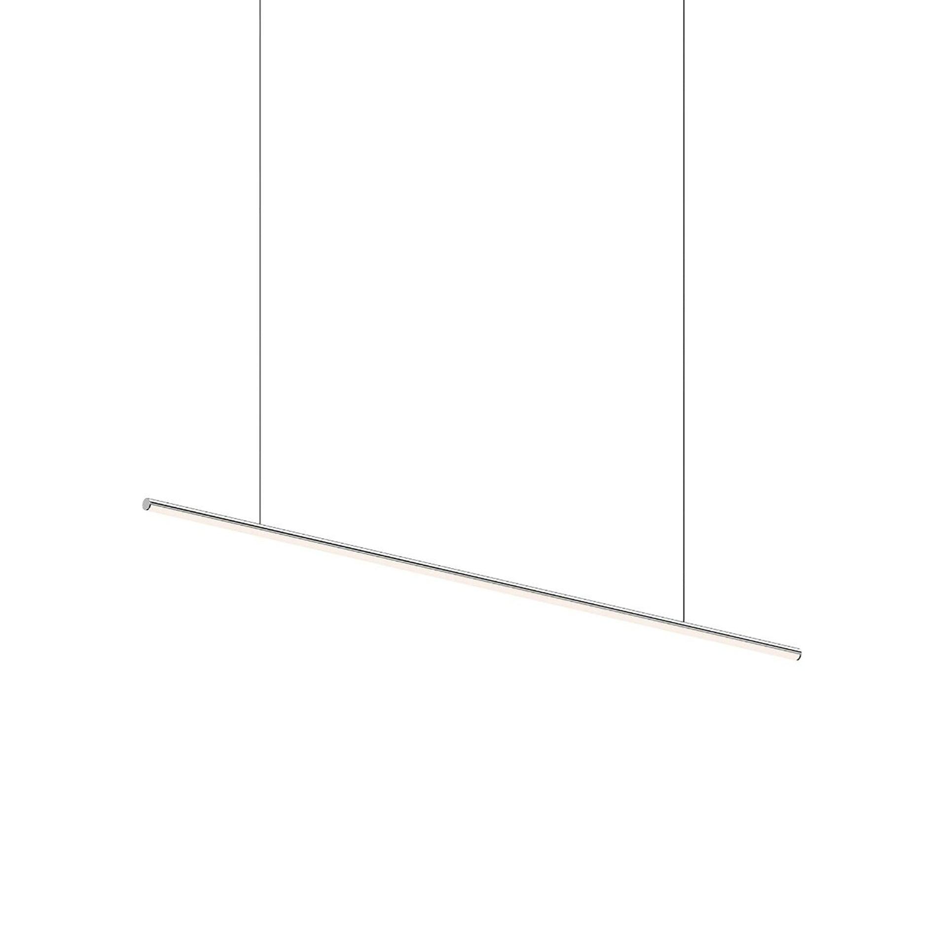 Fino Ultra-Thin Modern LED Pendant Light in Polished Chrome