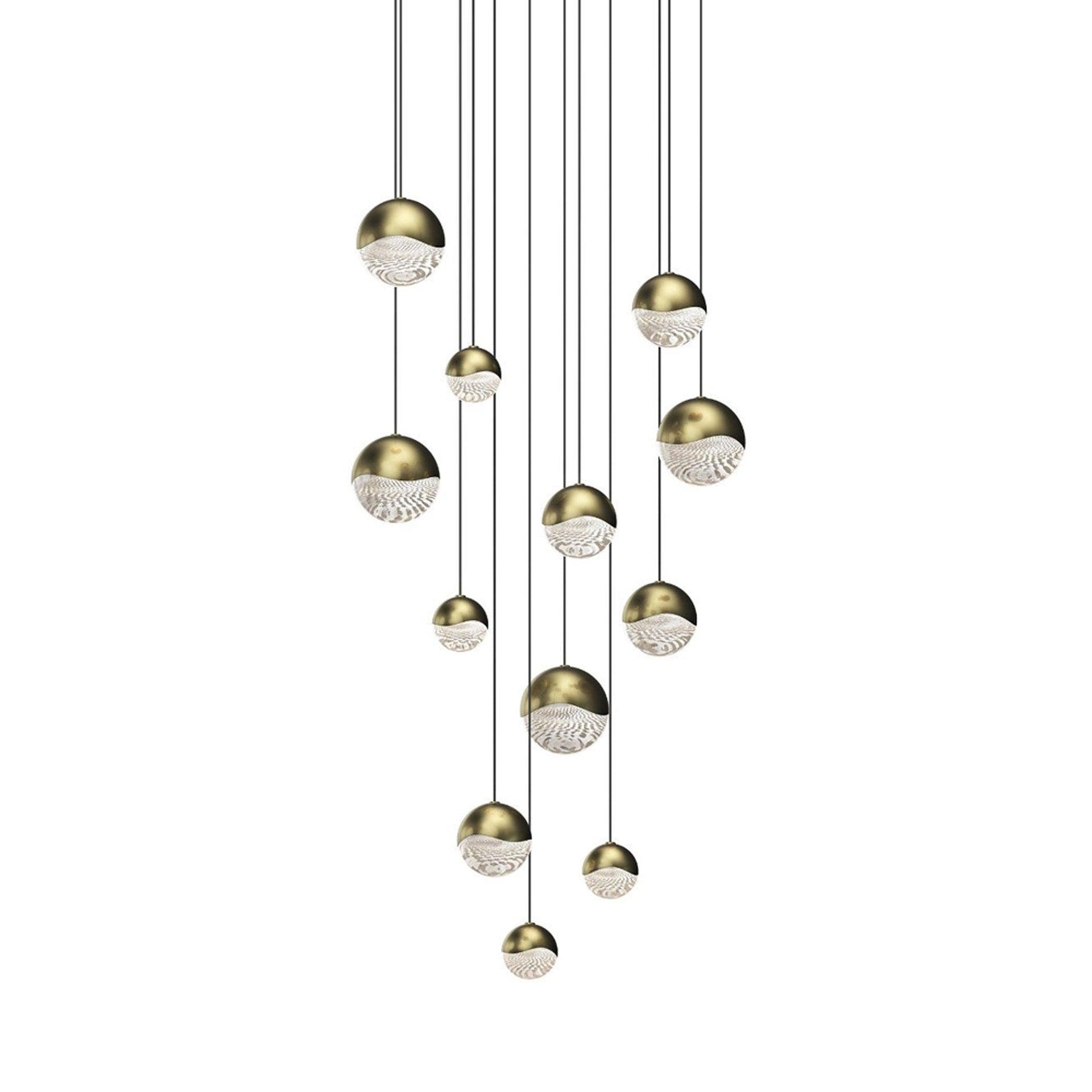 Grapes 12 - Light LED Cluster Pendant