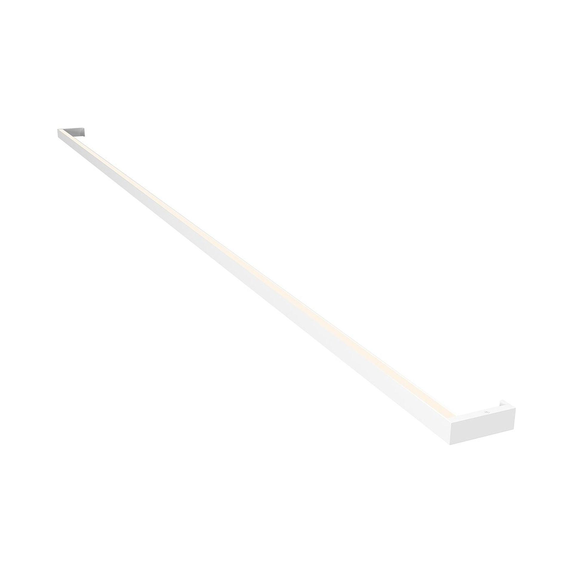 Sleek 96'' White LED Outdoor Wall Bar for Uplight/Downlight