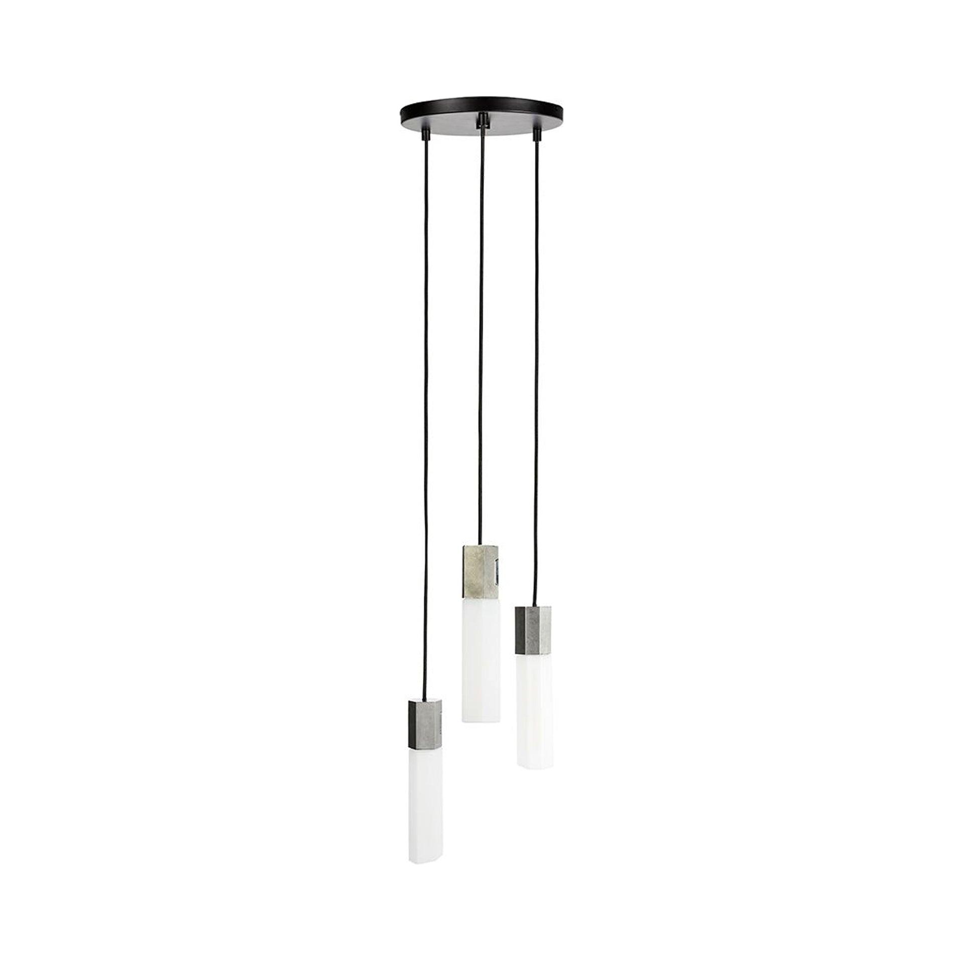 Tala Basalt 3 - Light Cluster Pendant