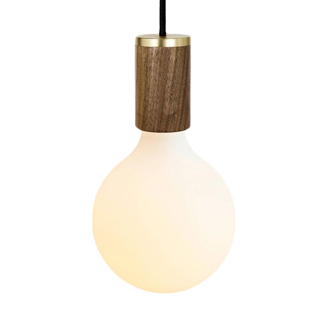 Porcelain III Pendant Light by Tala - Walnut / 5"Dia