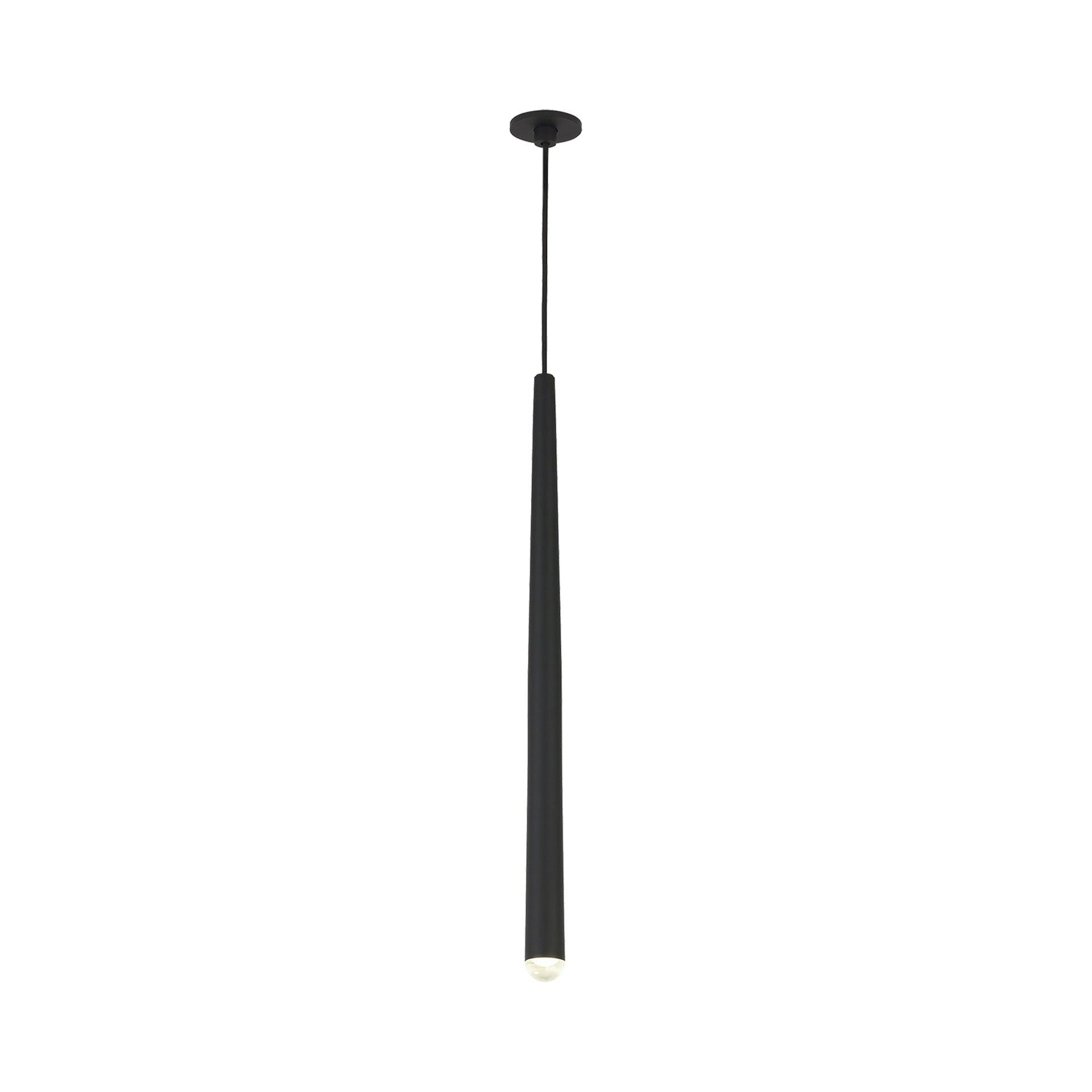 Modern Forms Cascade Dimmable LED Pendant with Clear Crystal Shade