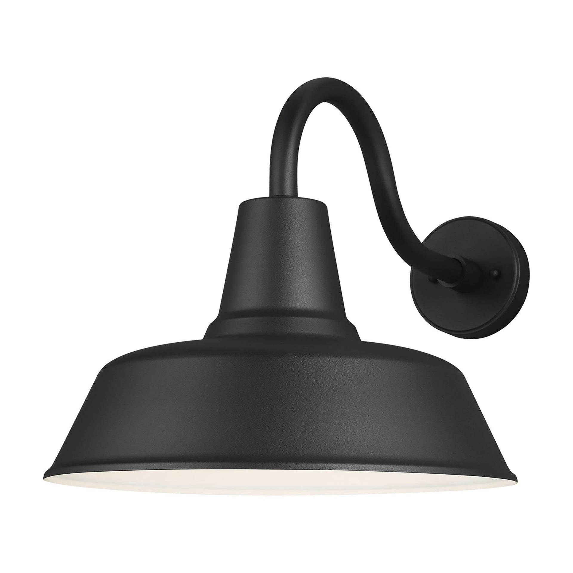 Fisher Outdoor Sconce - Black / 16" Dia