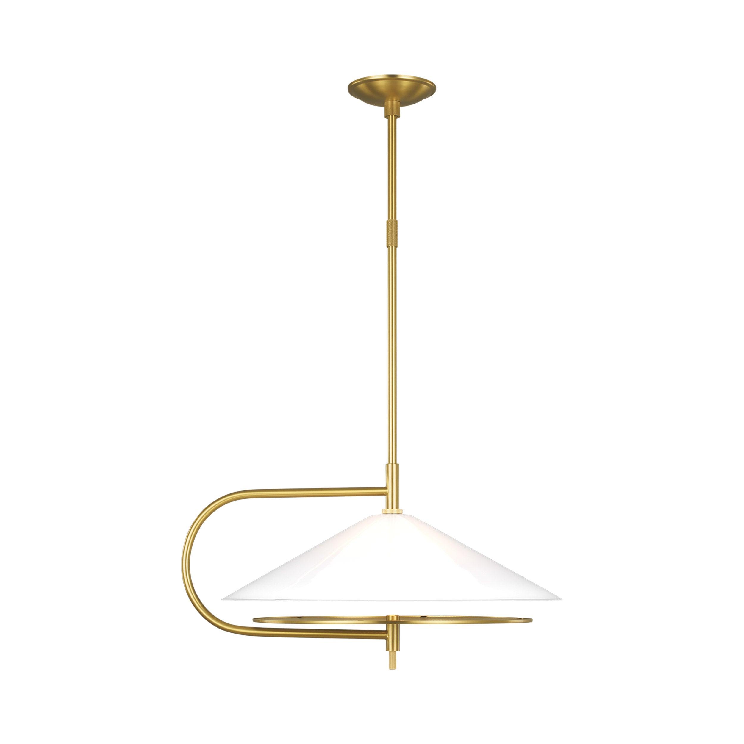 Gesture Pendant by Kelly Wearstler - Burnished Brass